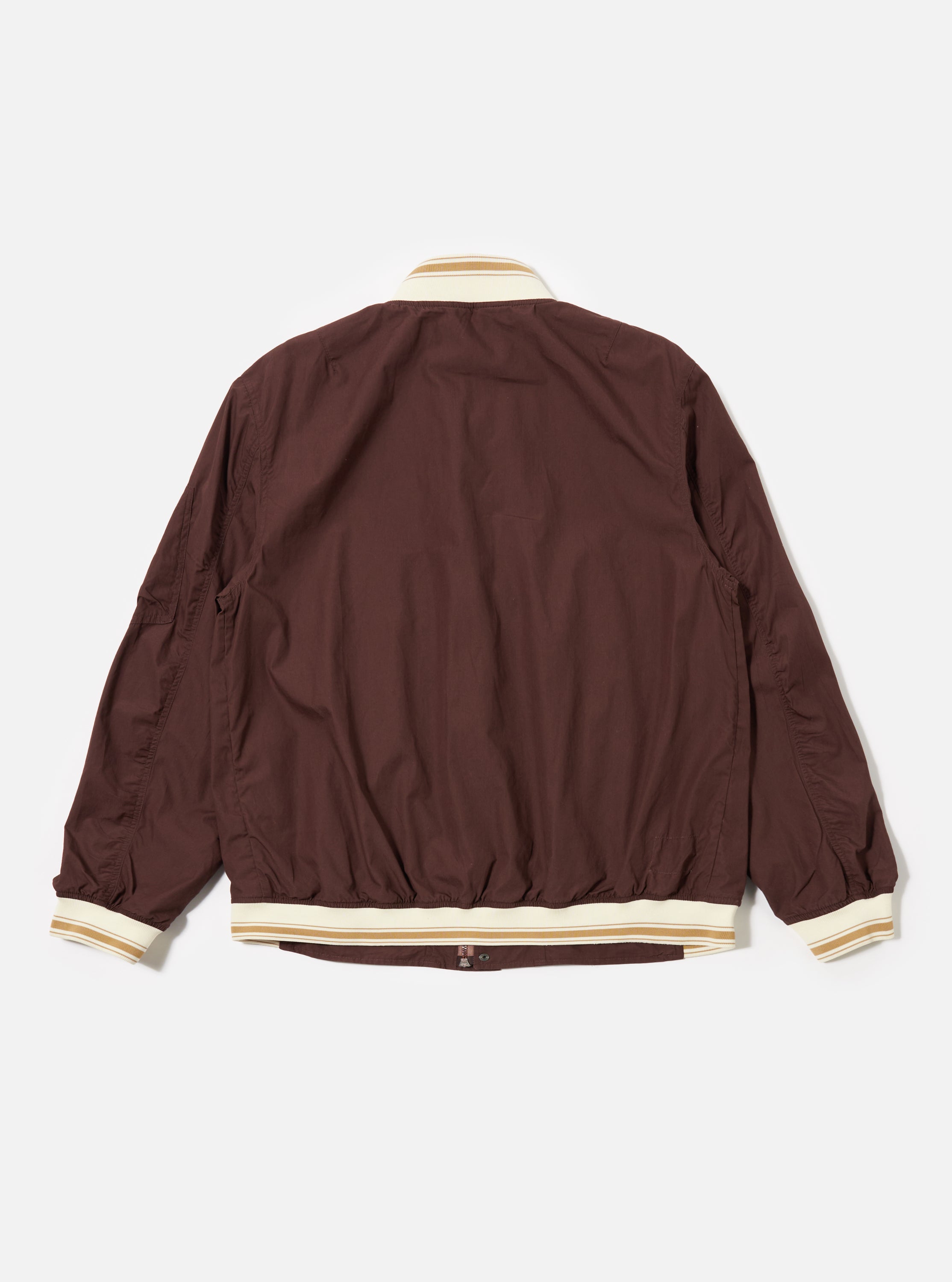 Men's Brown Poplin NS Bomber Jacket – Universal Works