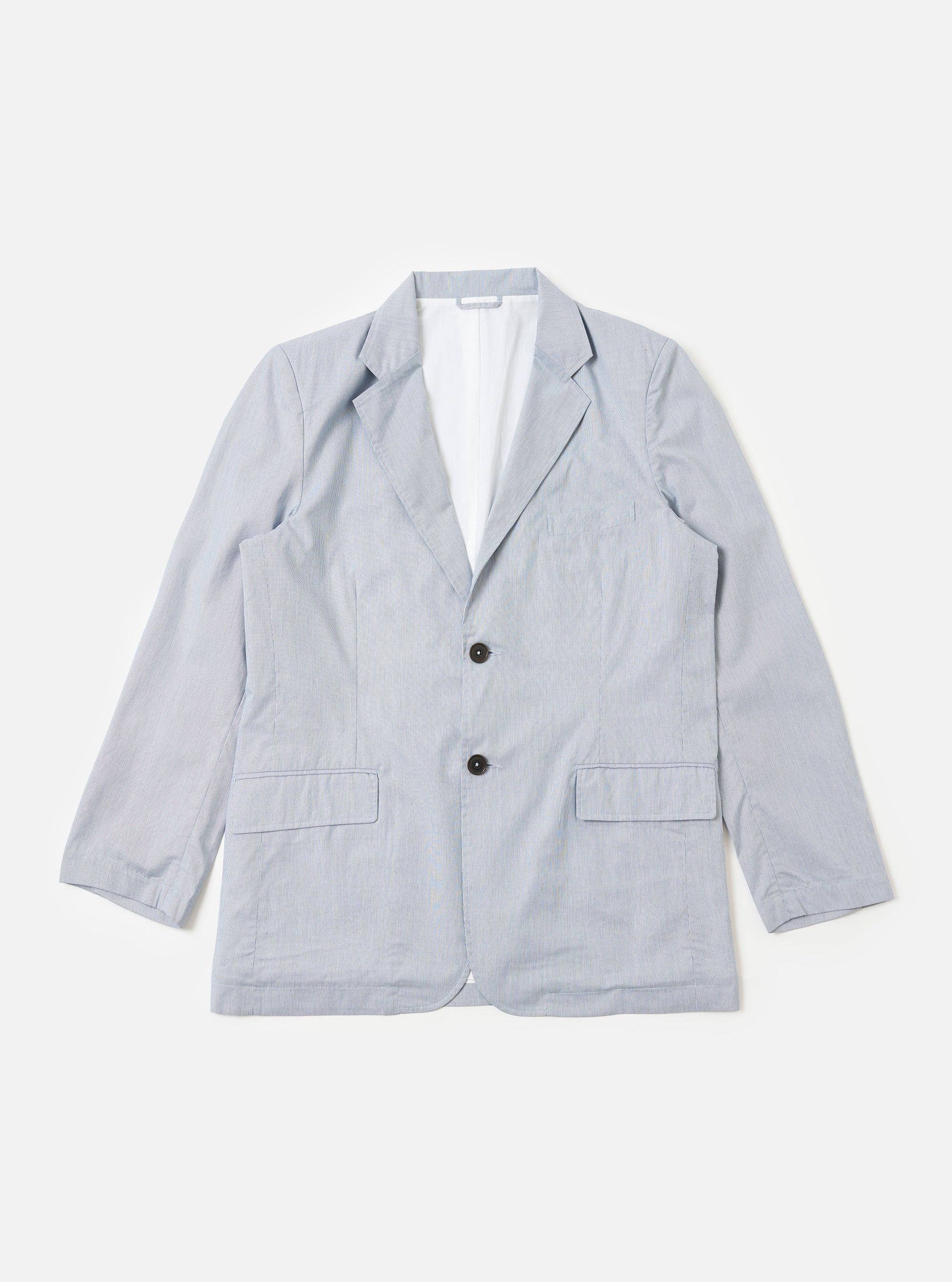 Navy Kennedy Stripe Boston Blazer