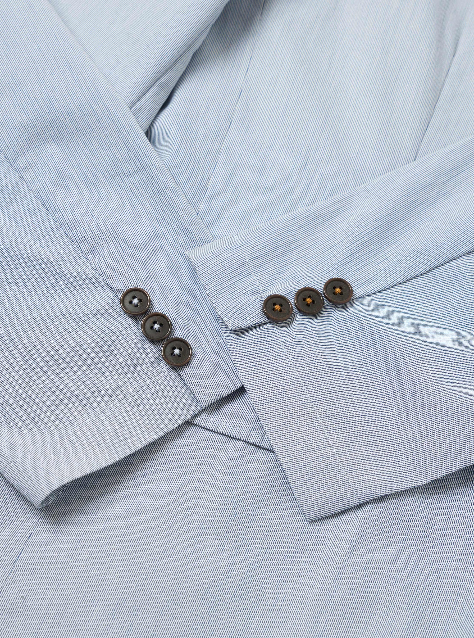 Navy Kennedy Stripe Boston Blazer