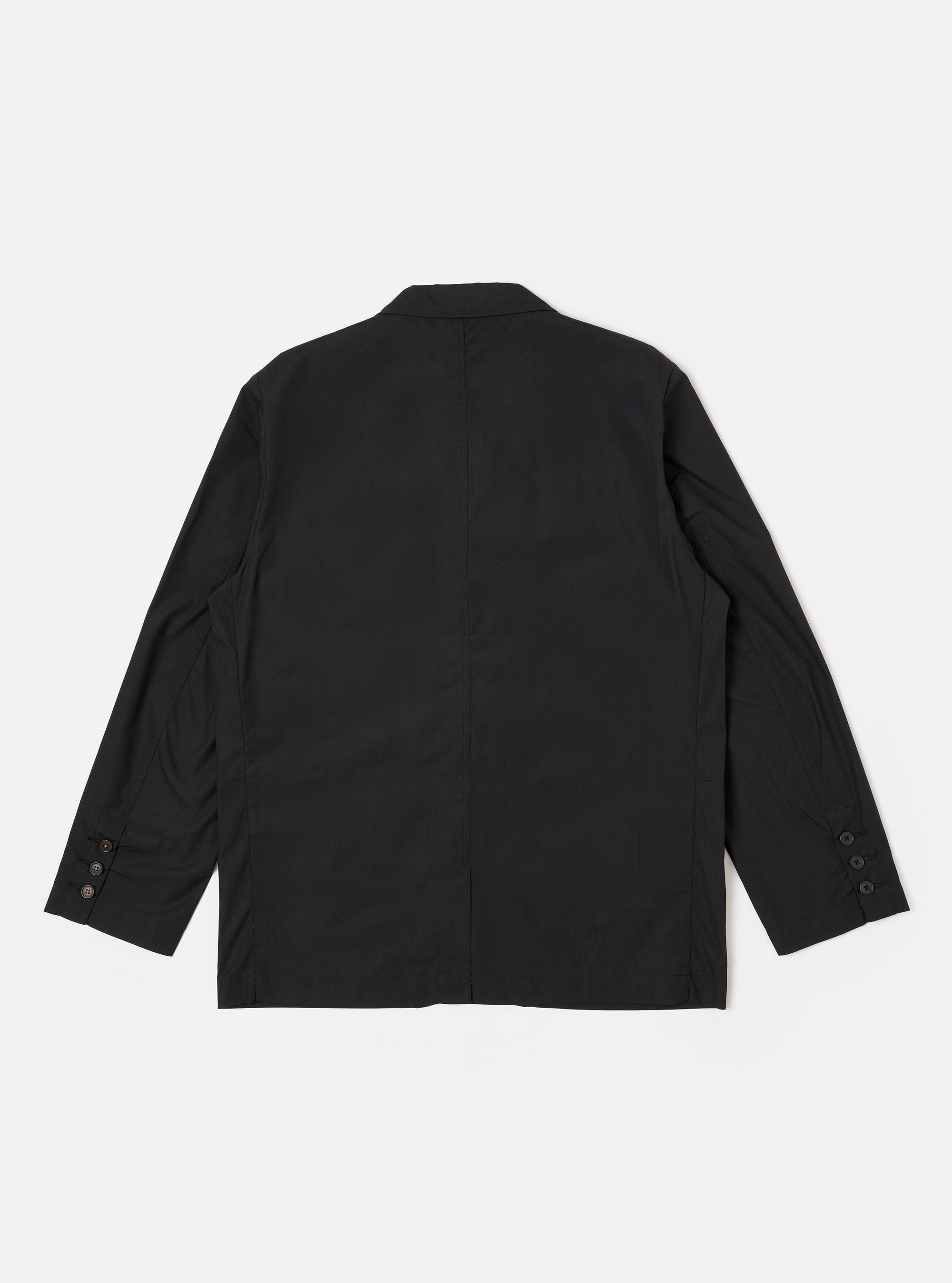 Black Recycled Polytech Capitol Jacket