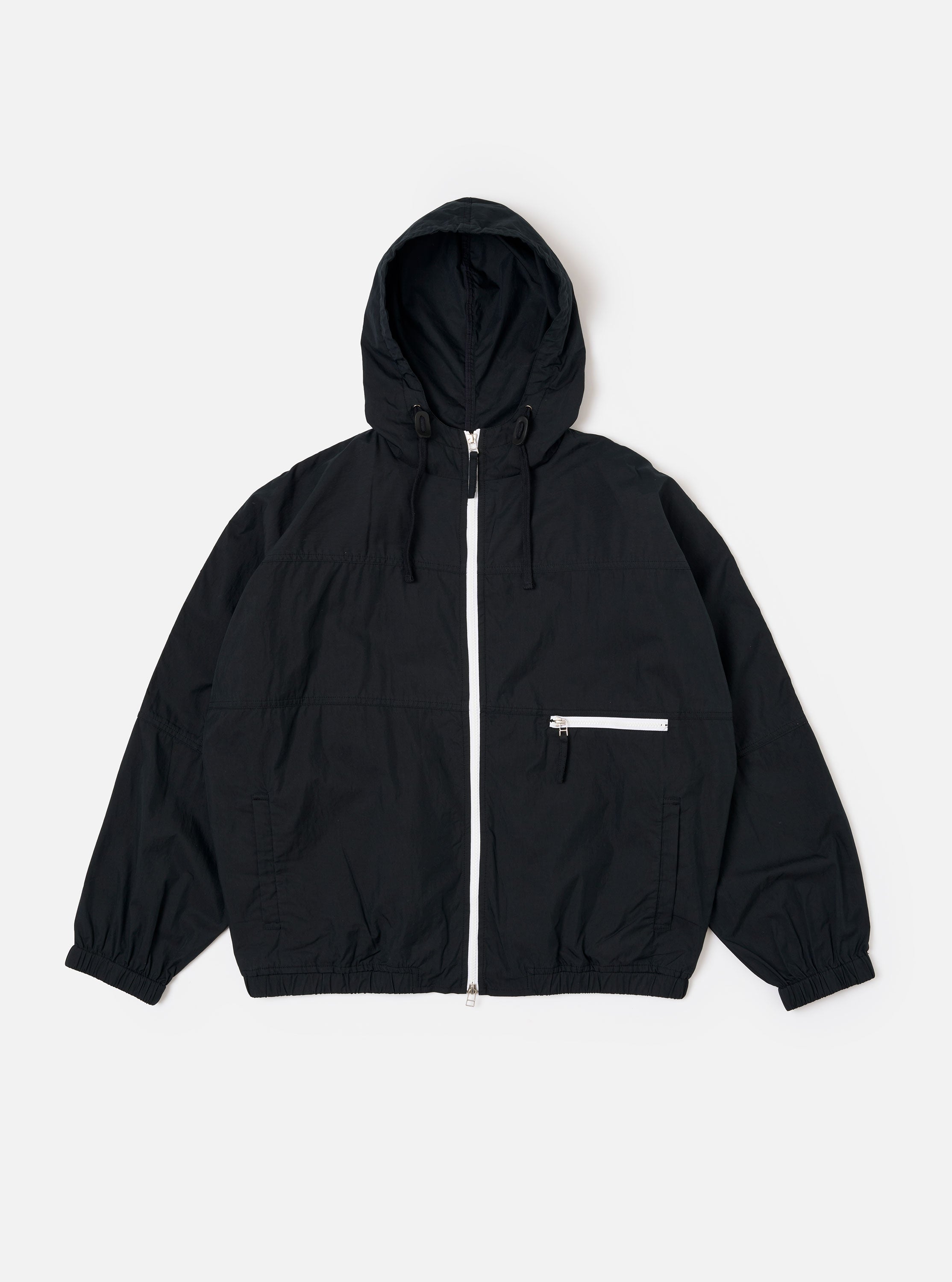 【美品】soyy. N.D.B nylon detaching blouson Men's Navy Cotton Reycled Nylon Mix Daley Jacket – Universal Works
