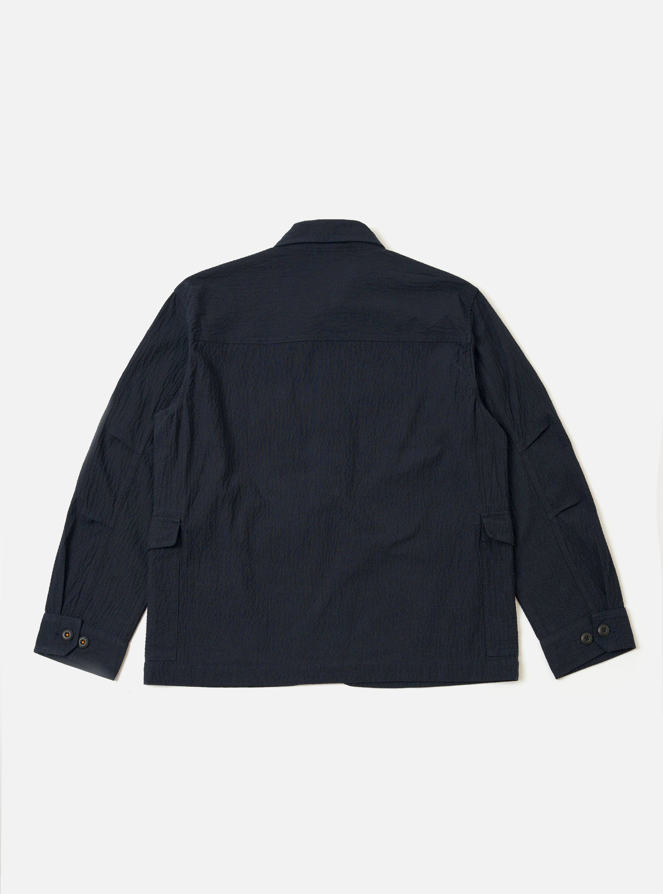 Men's Dark Navy Ospina Cotton Duty Jacket – Universal Works
