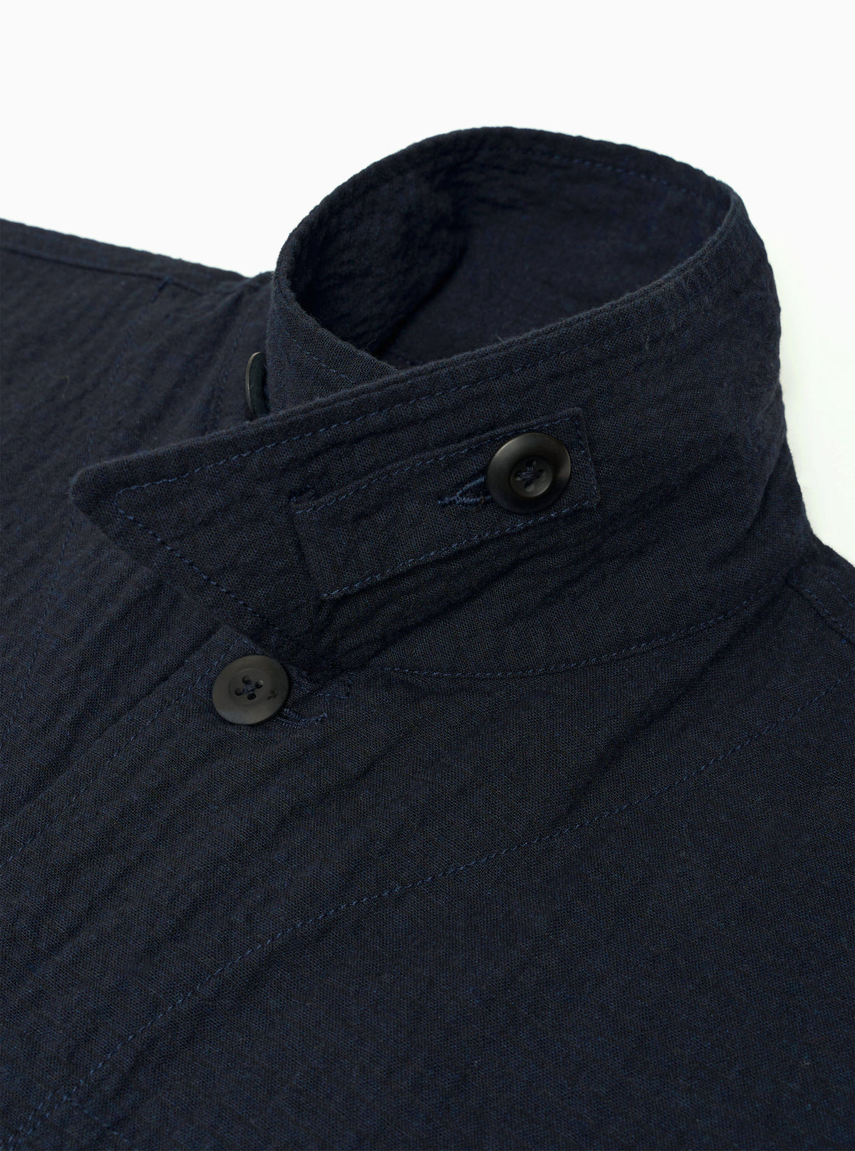 Dark Navy Ospina Cotton Duty Jacket