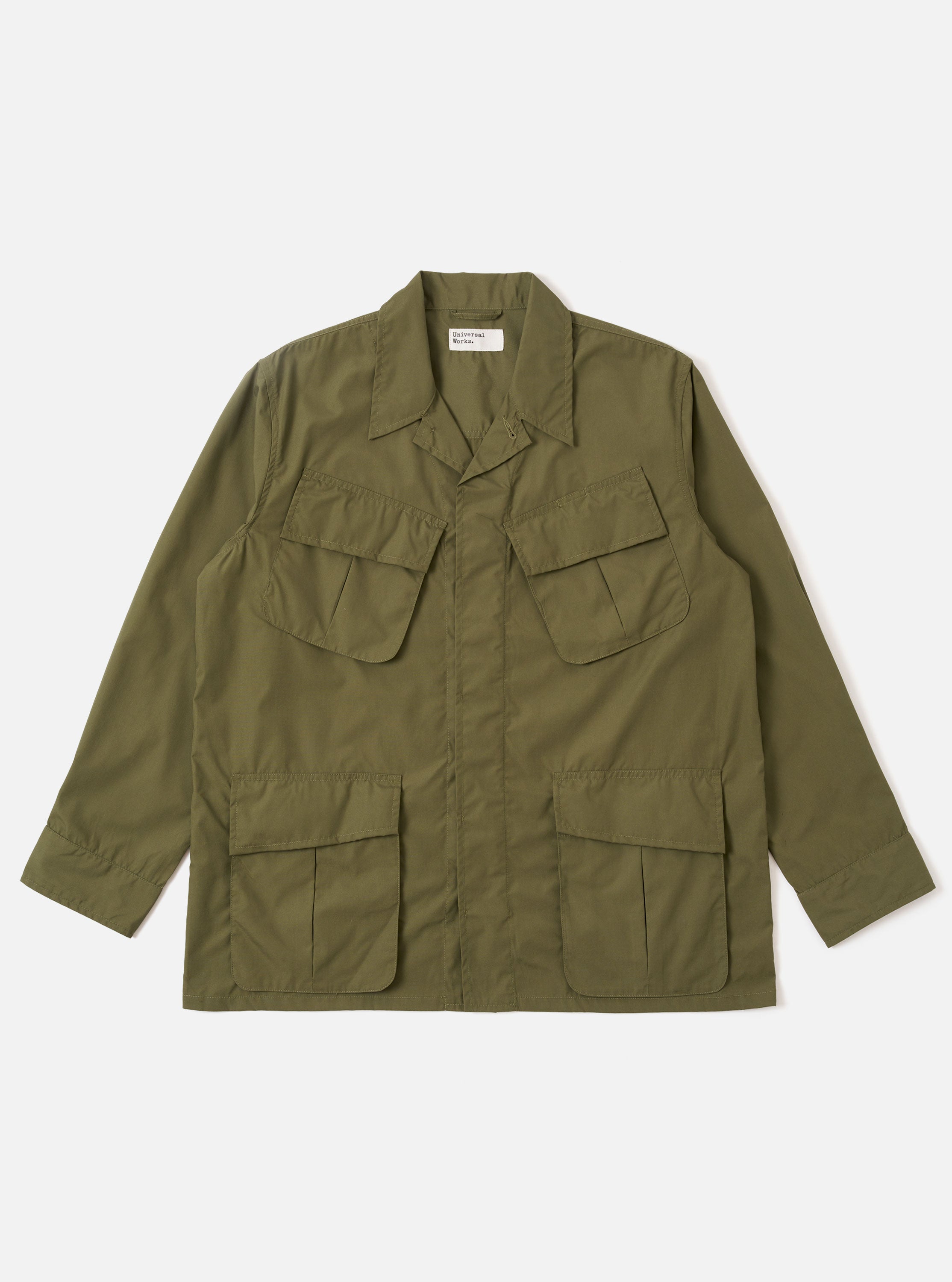 Men's Olive Recycled Poly Tech Jungle Jacket – Universal Works