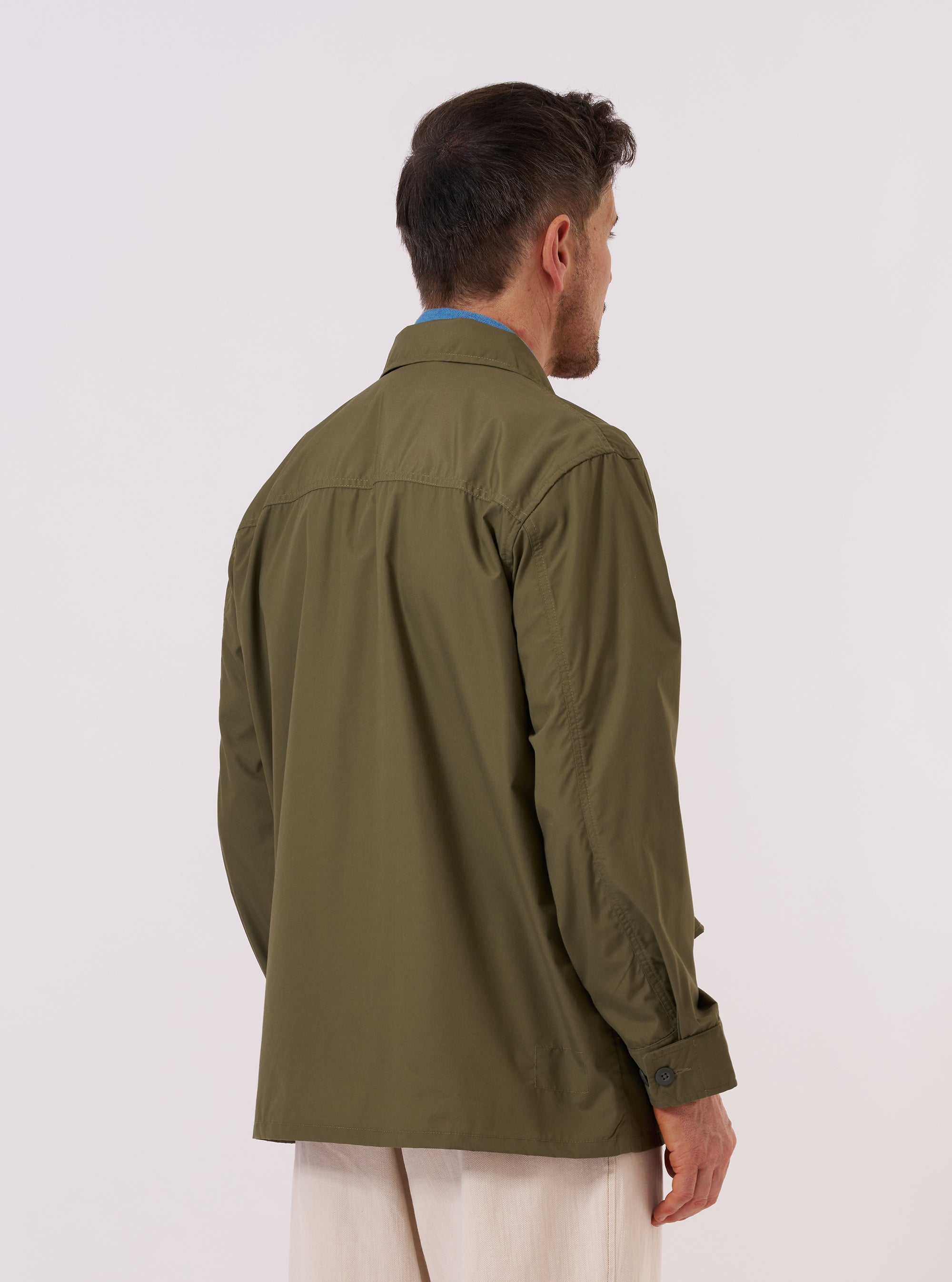 Olive Recycled Polytech Jungle Jacket