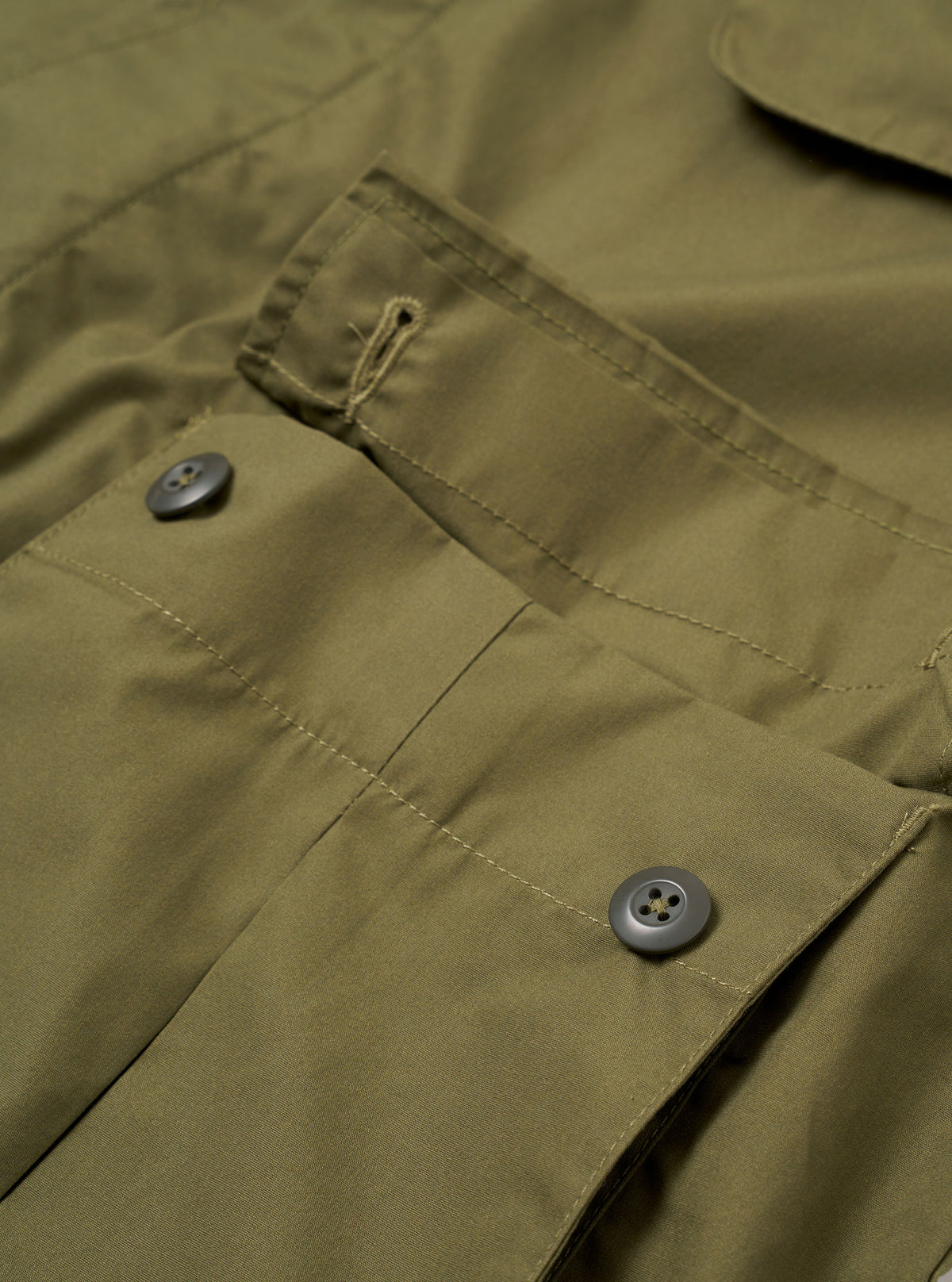 Olive Recycled Polytech Jungle Jacket