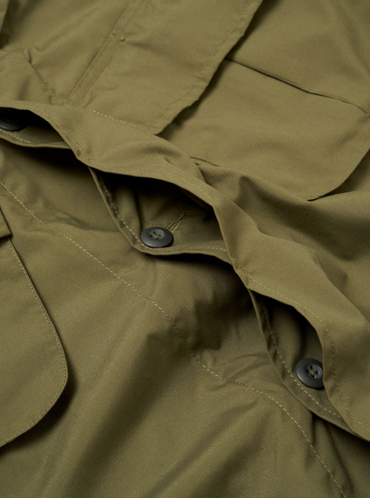 Olive Recycled Polytech Jungle Jacket