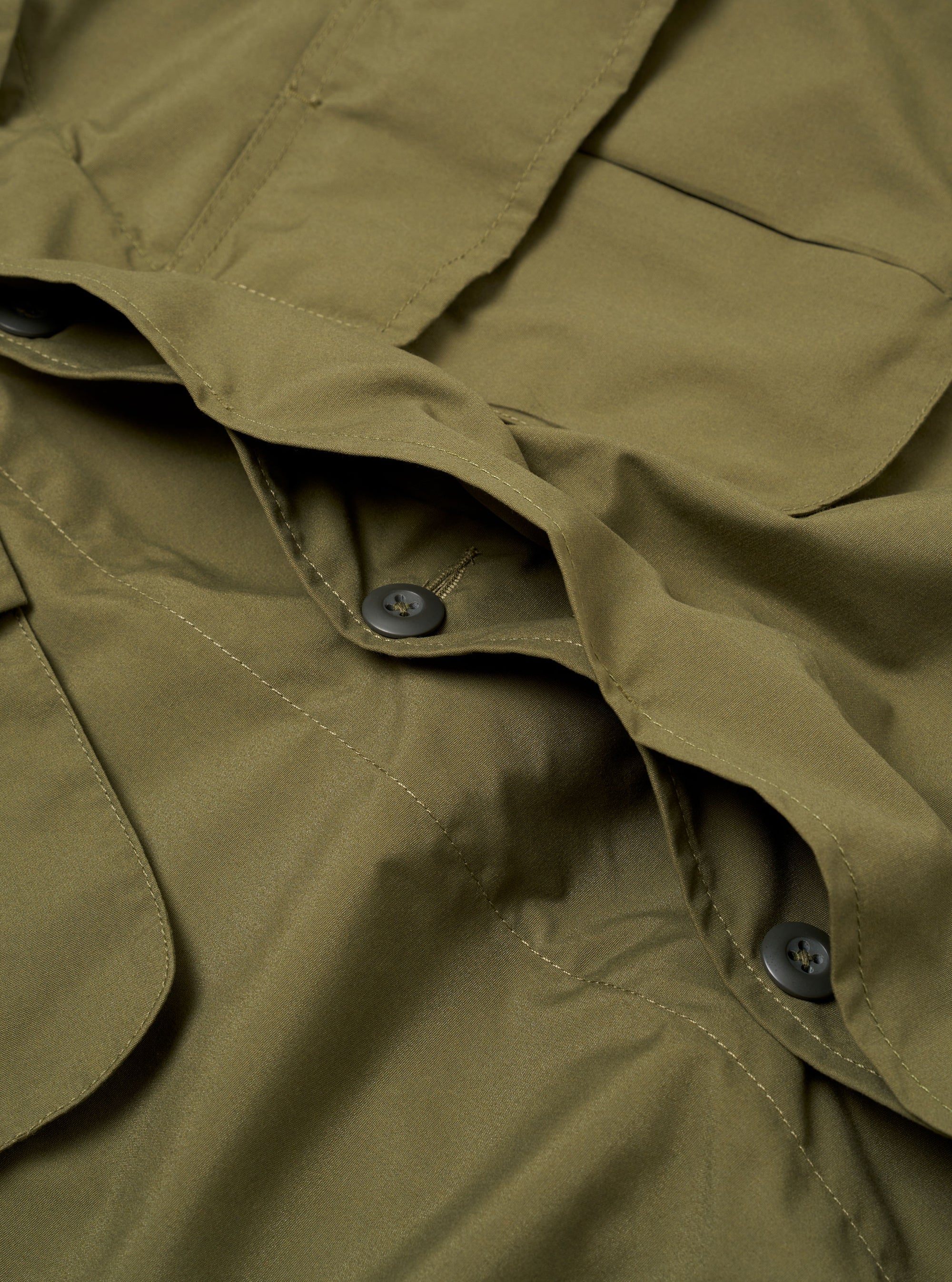 Olive Recycled Polytech Jungle Jacket