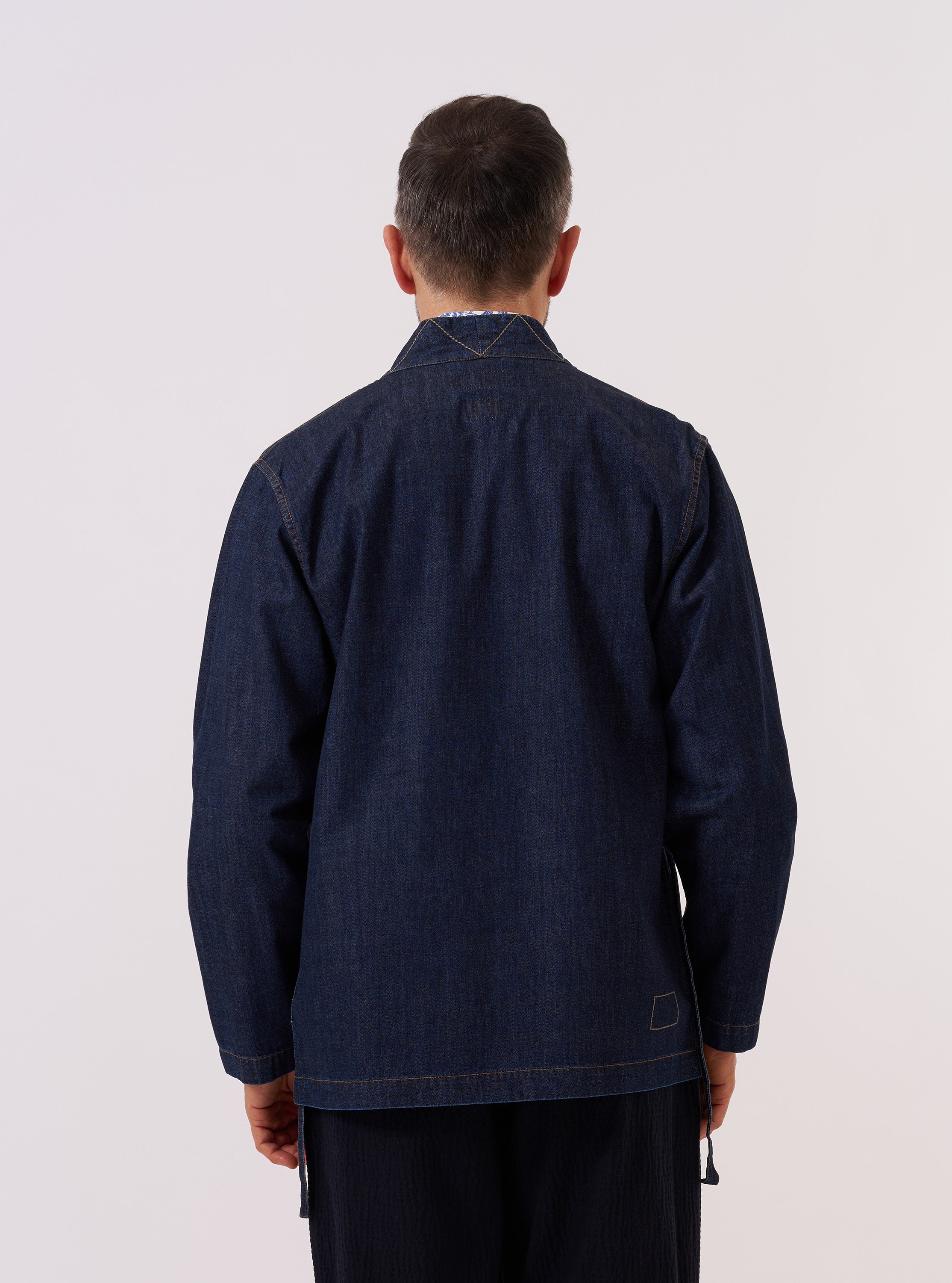 Men's Indigo Kaihara LT WT Denim Kyoto Work Jacket – Universal Works