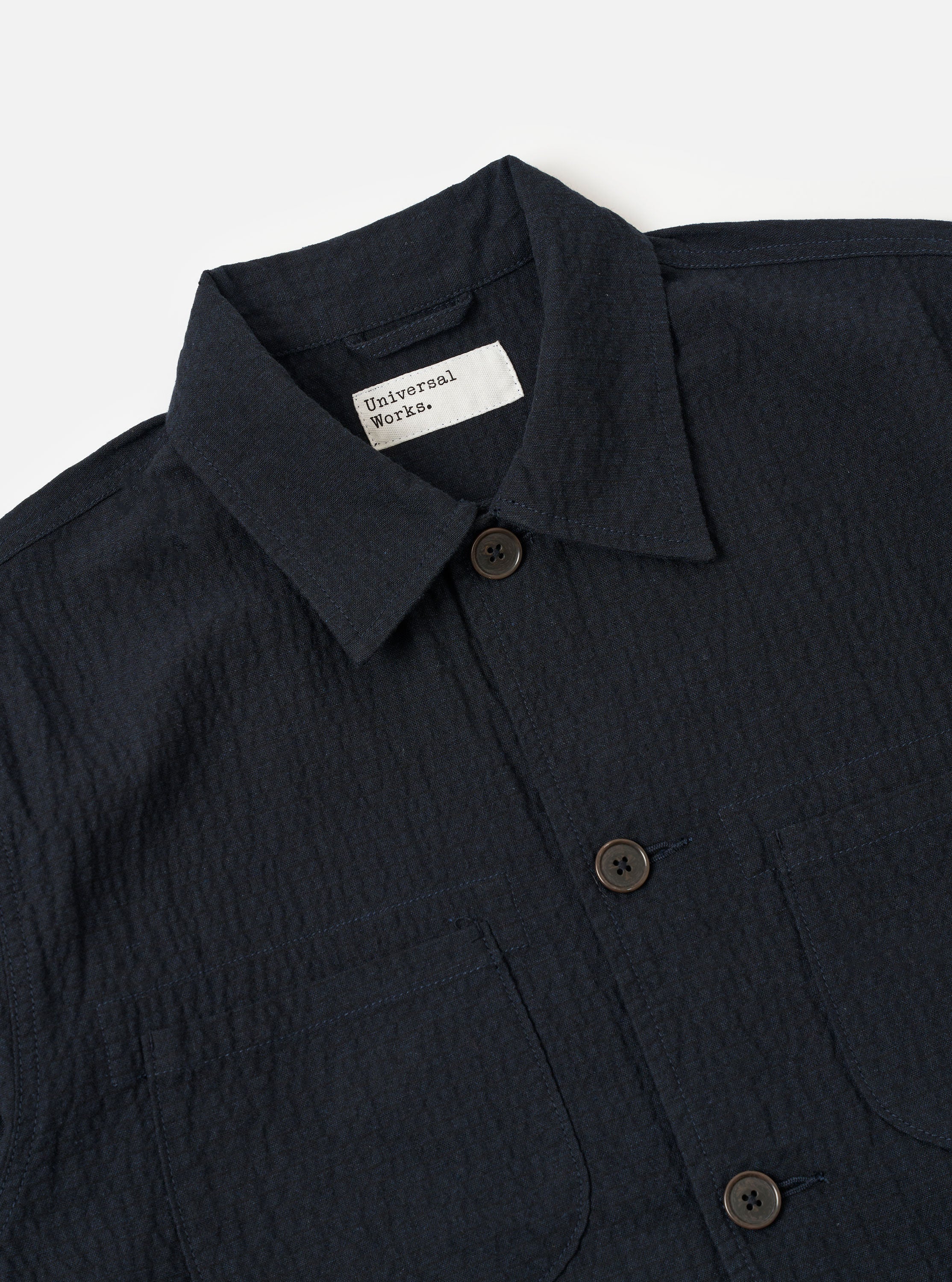 Men's Dark Navy Ospina Cotton Labour Jacket – Universal Works