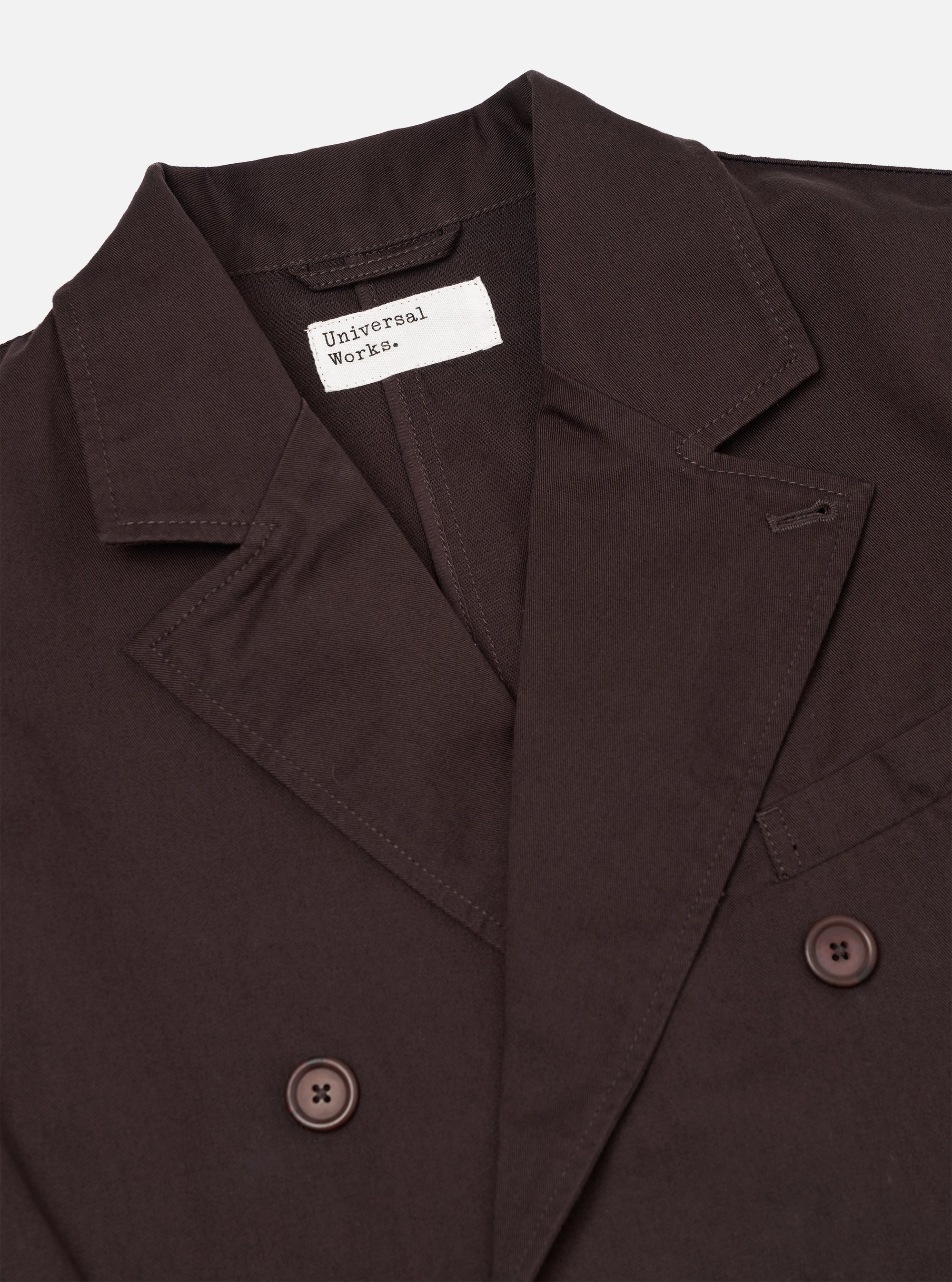 Brown Twill Manor Jacket