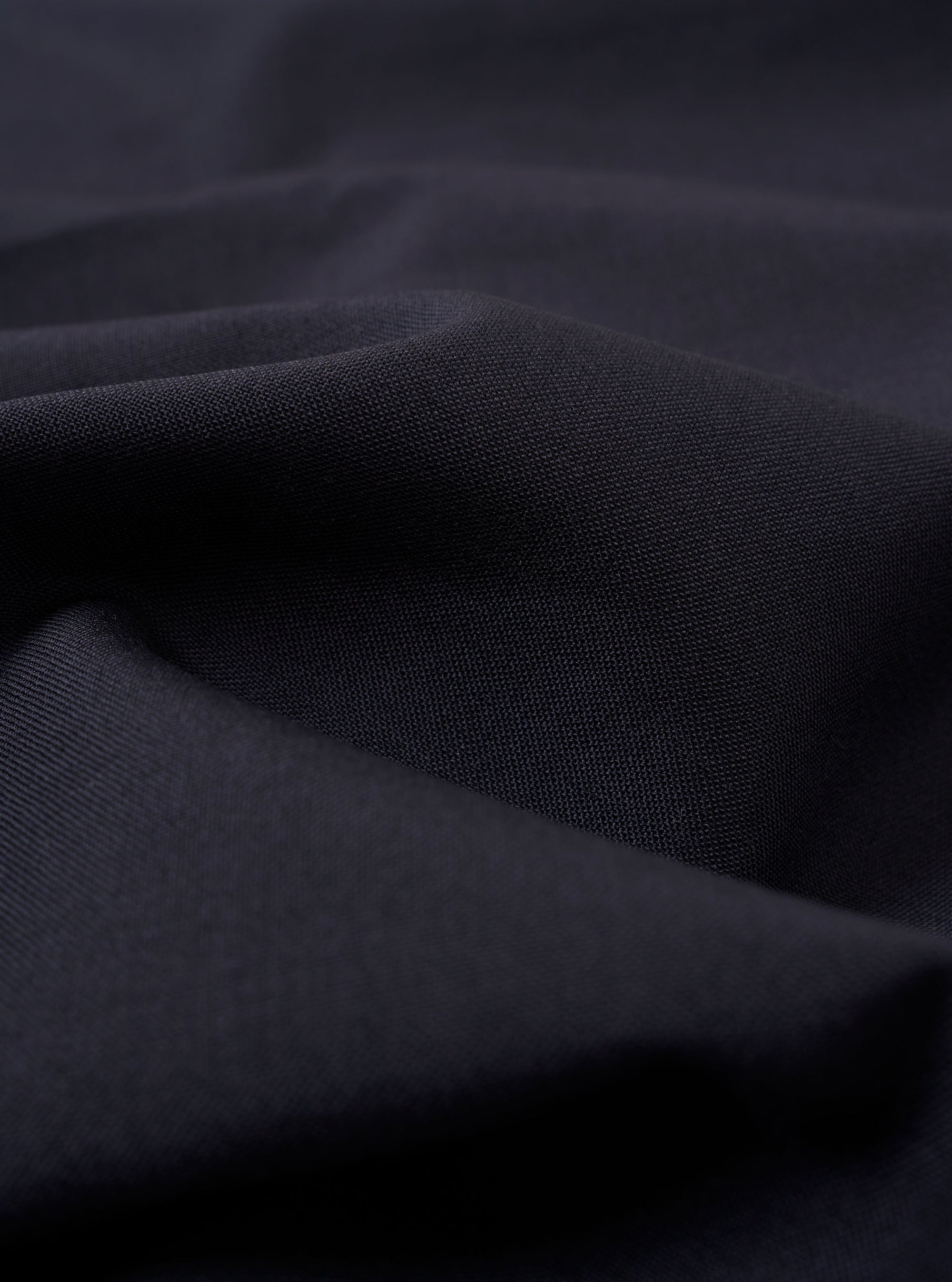 Navy Tropical Suiting Two Button Jacket