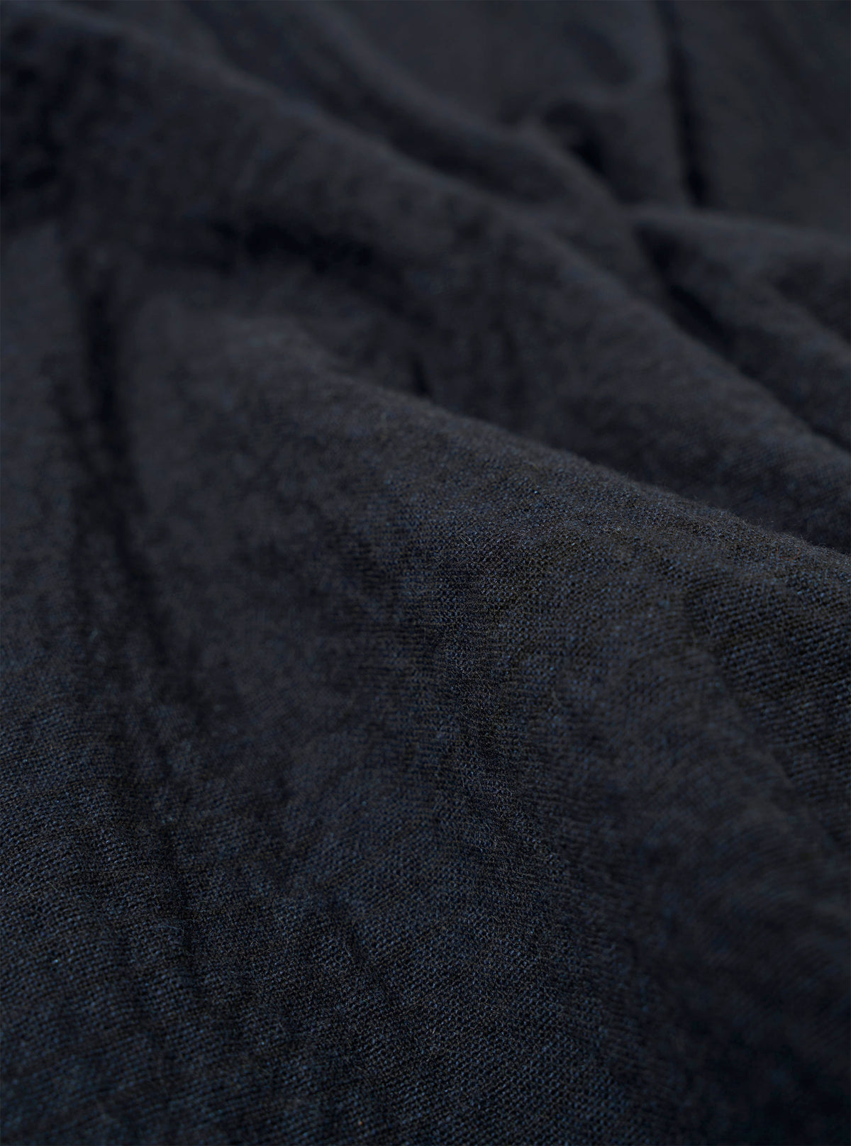 Dark Navy Ospina Cotton Two Button Jacket