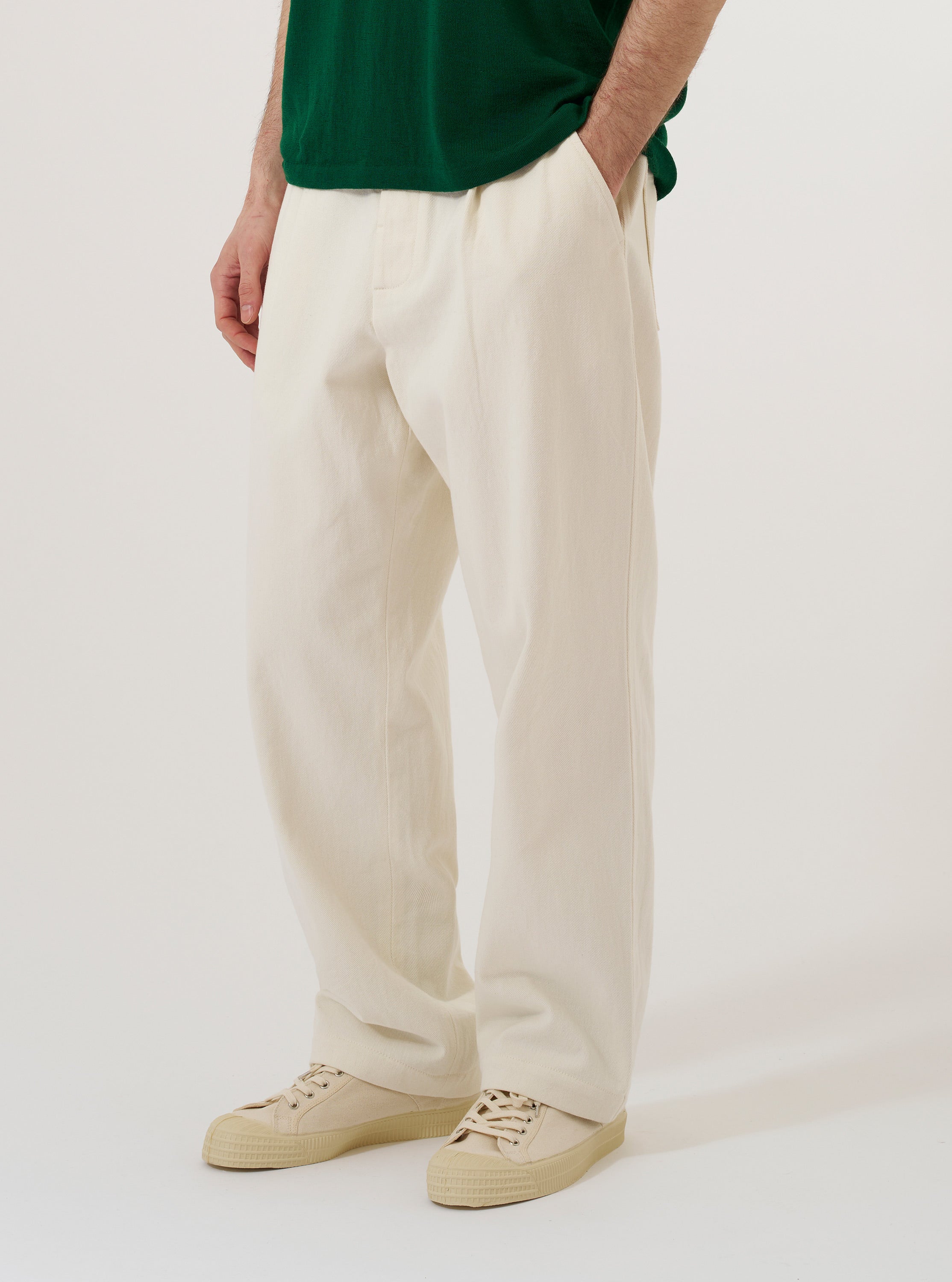 Men's Ecru Slub Drill Duke Pant – Universal Works