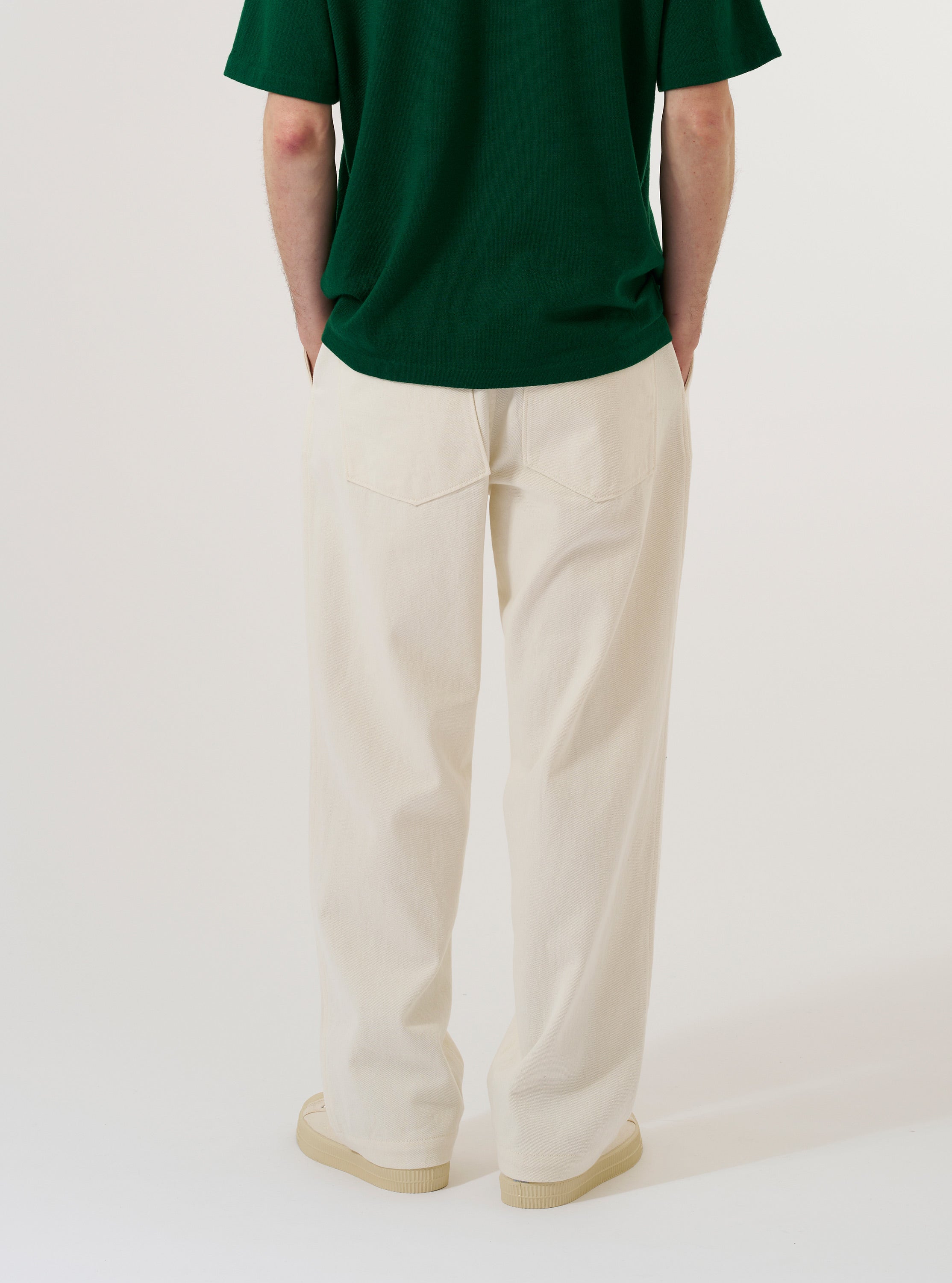 Men's Ecru Slub Drill Duke Pant – Universal Works
