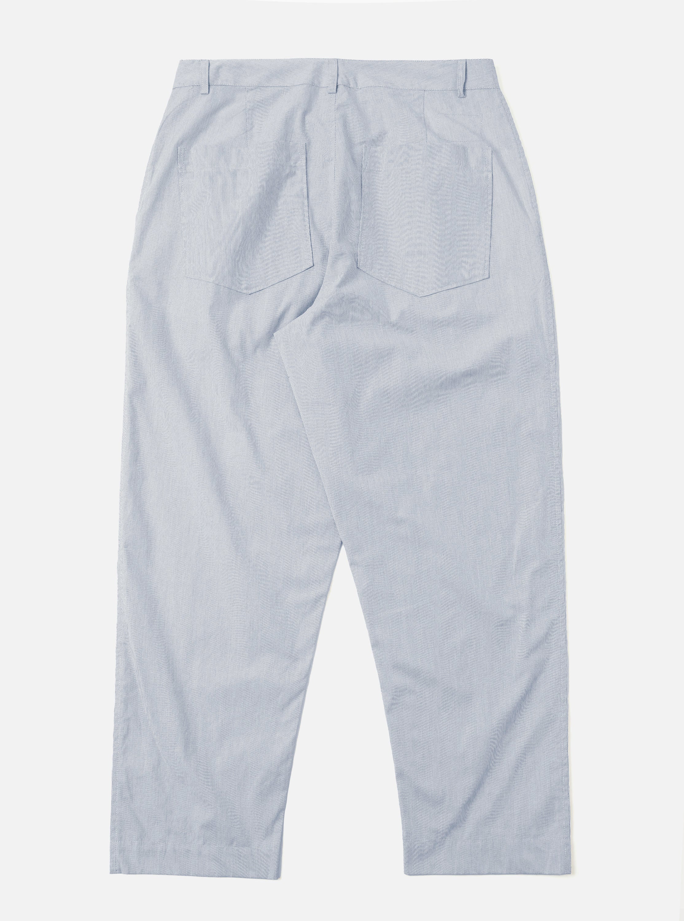 Men's Navy Striped Duke Wide Leg Pant – Universal Works