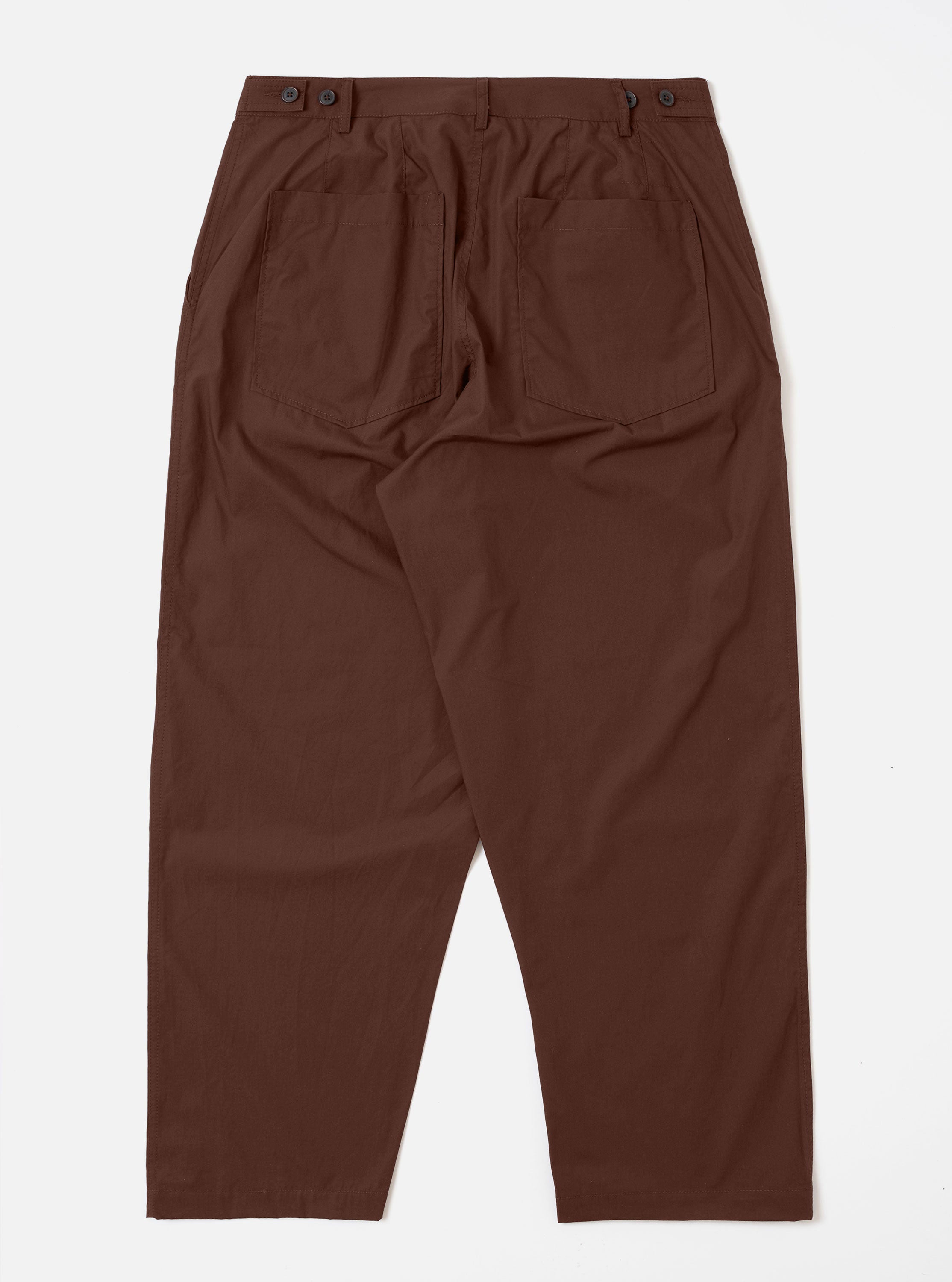 Men's Brown Peached Poplin Dutch Pant – Universal Works