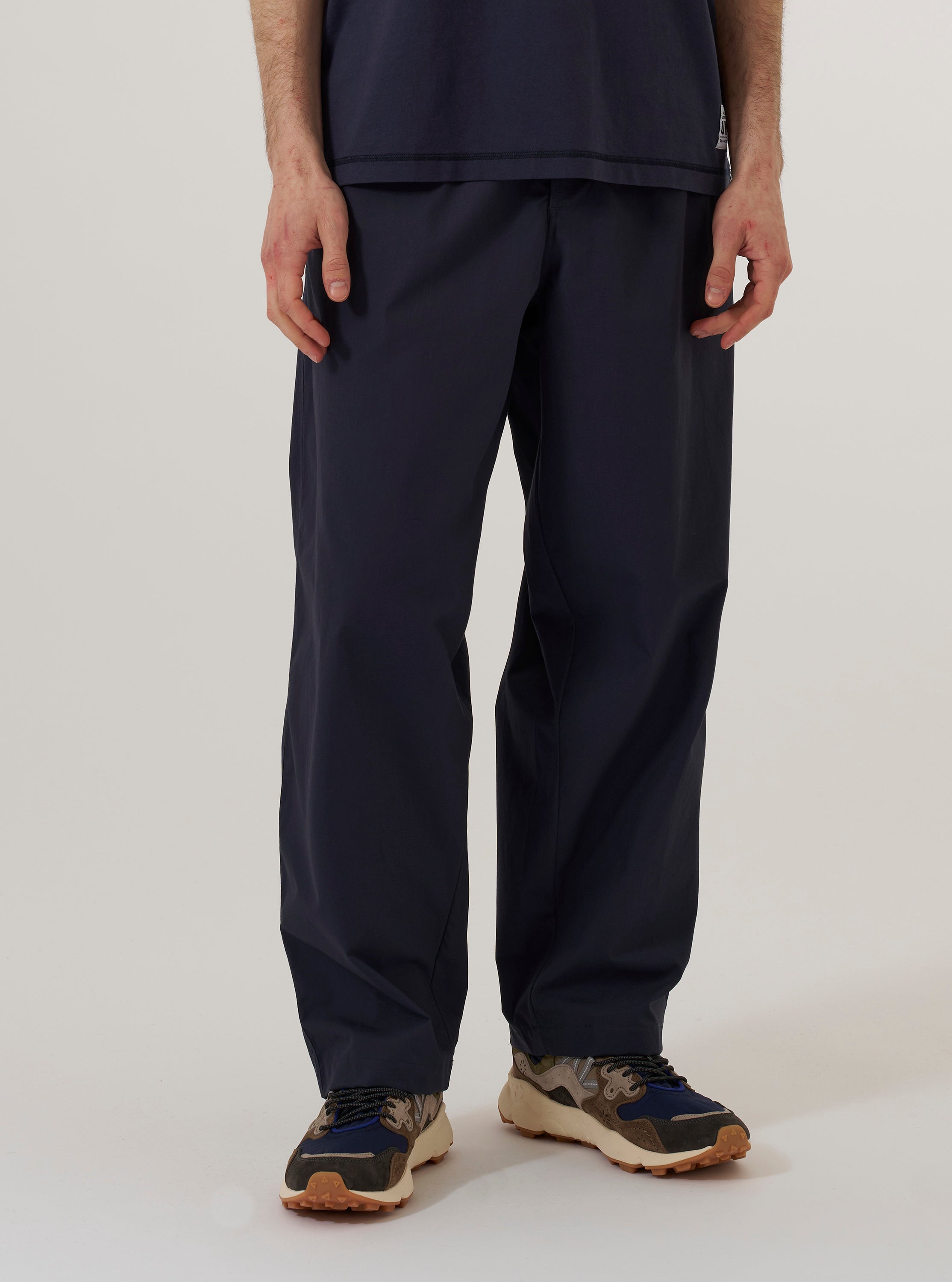Men's Navy Peached Poplin Dutch Pant – Universal Works