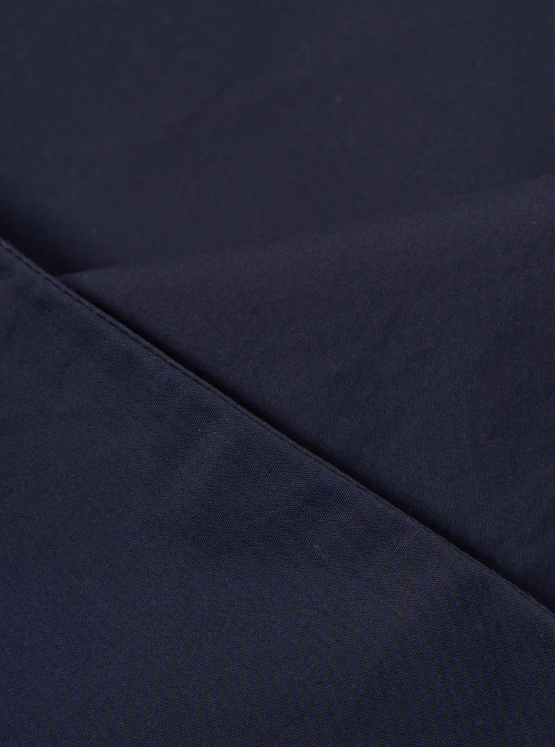 Navy Peached Poplin Dutch Pant