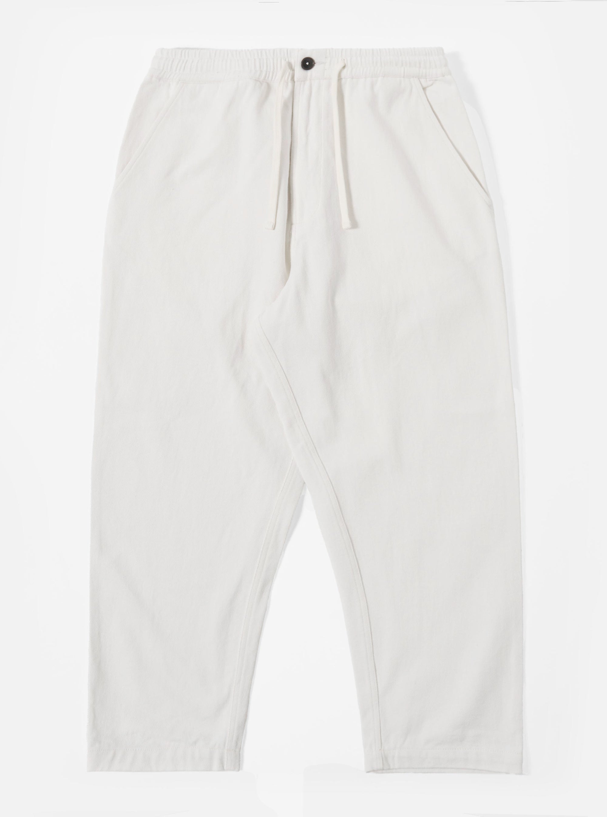 Ecru Slub Drill Hi Water Trouser