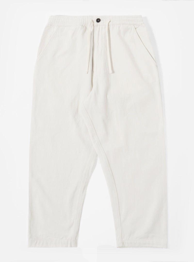 Ecru Slub Drill Hi Water Trouser