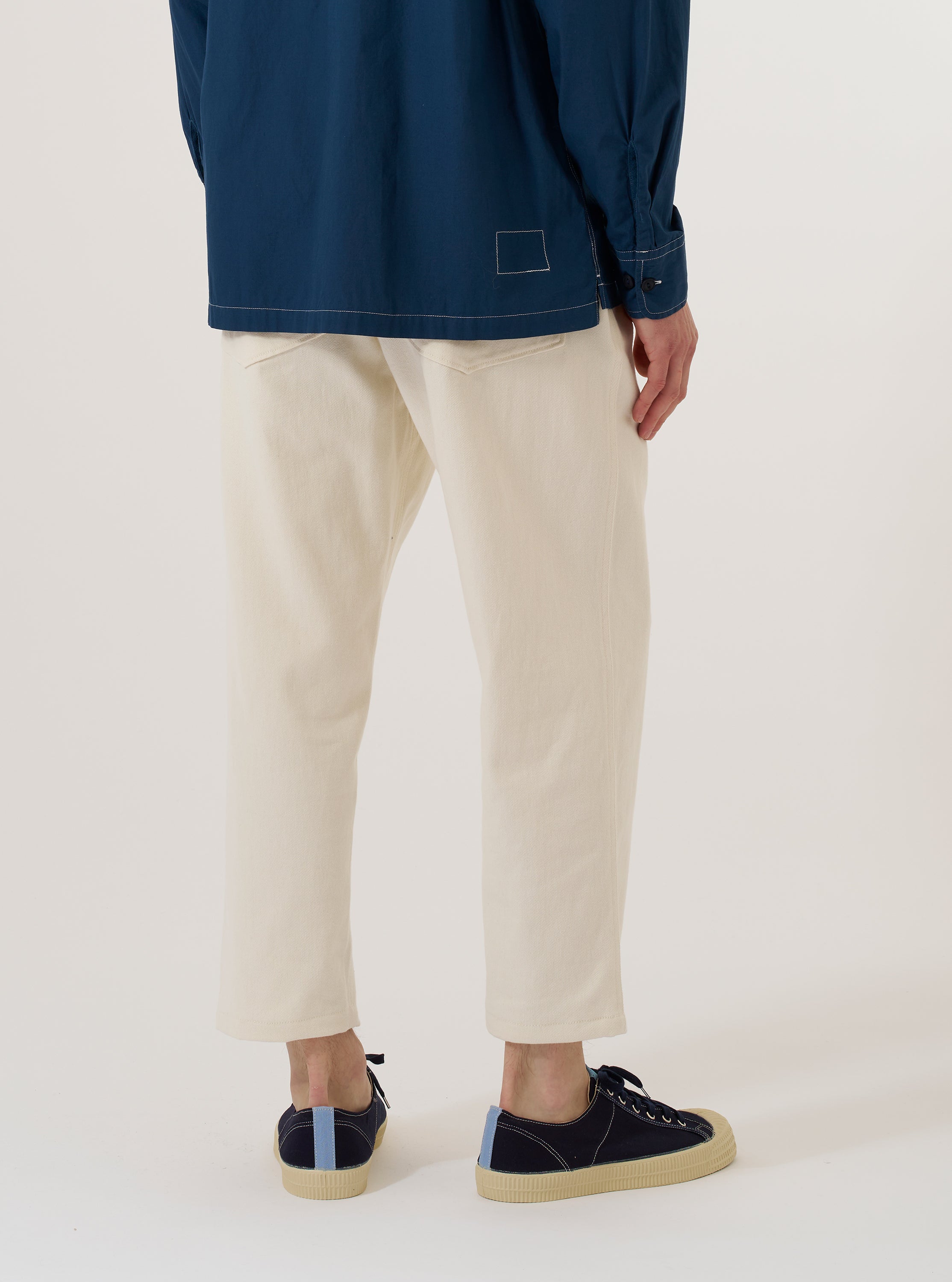 Men's Ecru Slub Drill Hi Water Trouser – Universal Works