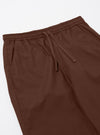 Brown Peached Poplin Judo Pant
