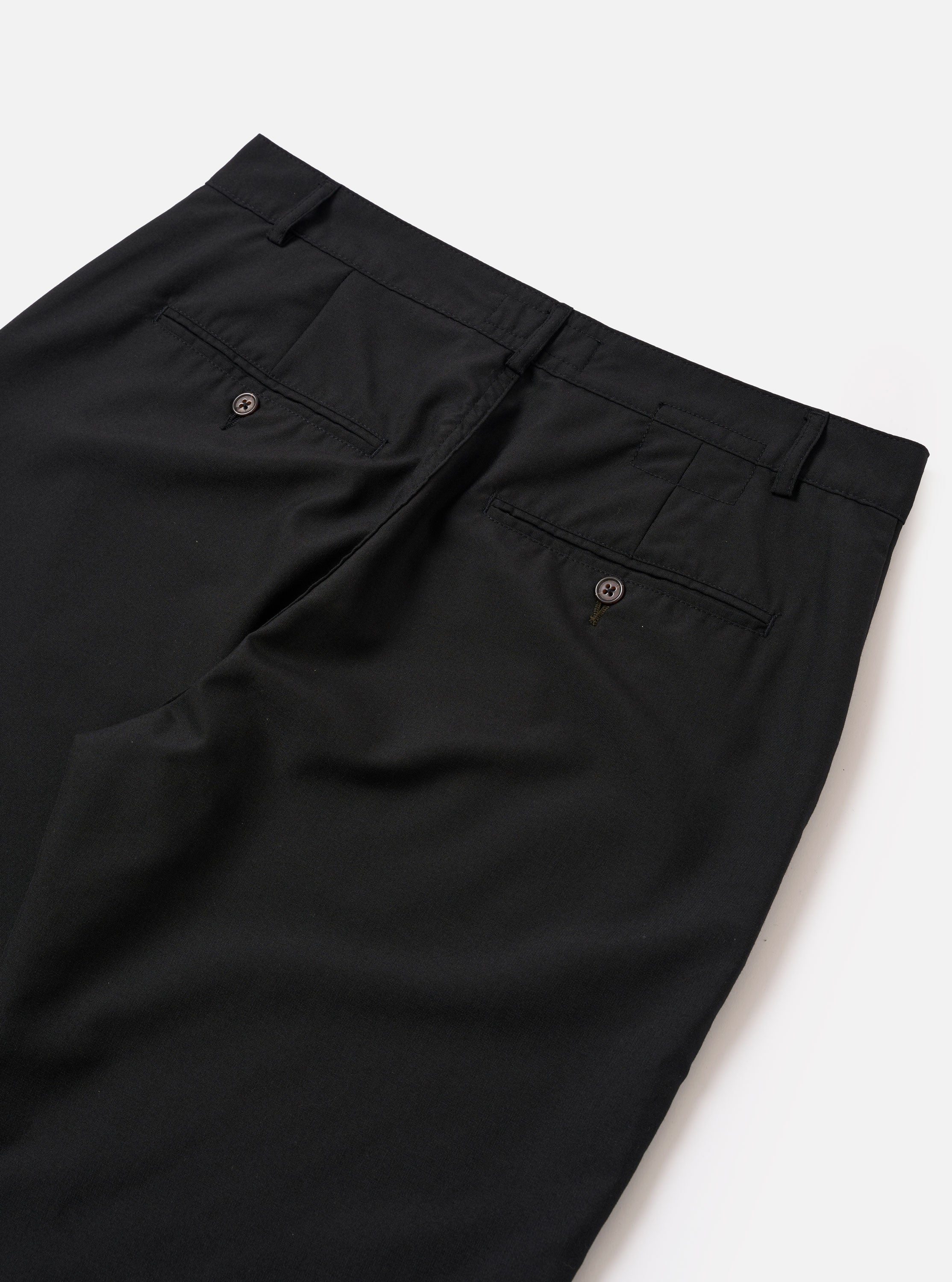 Men's Black Tropical Suiting Military Chino – Universal Works