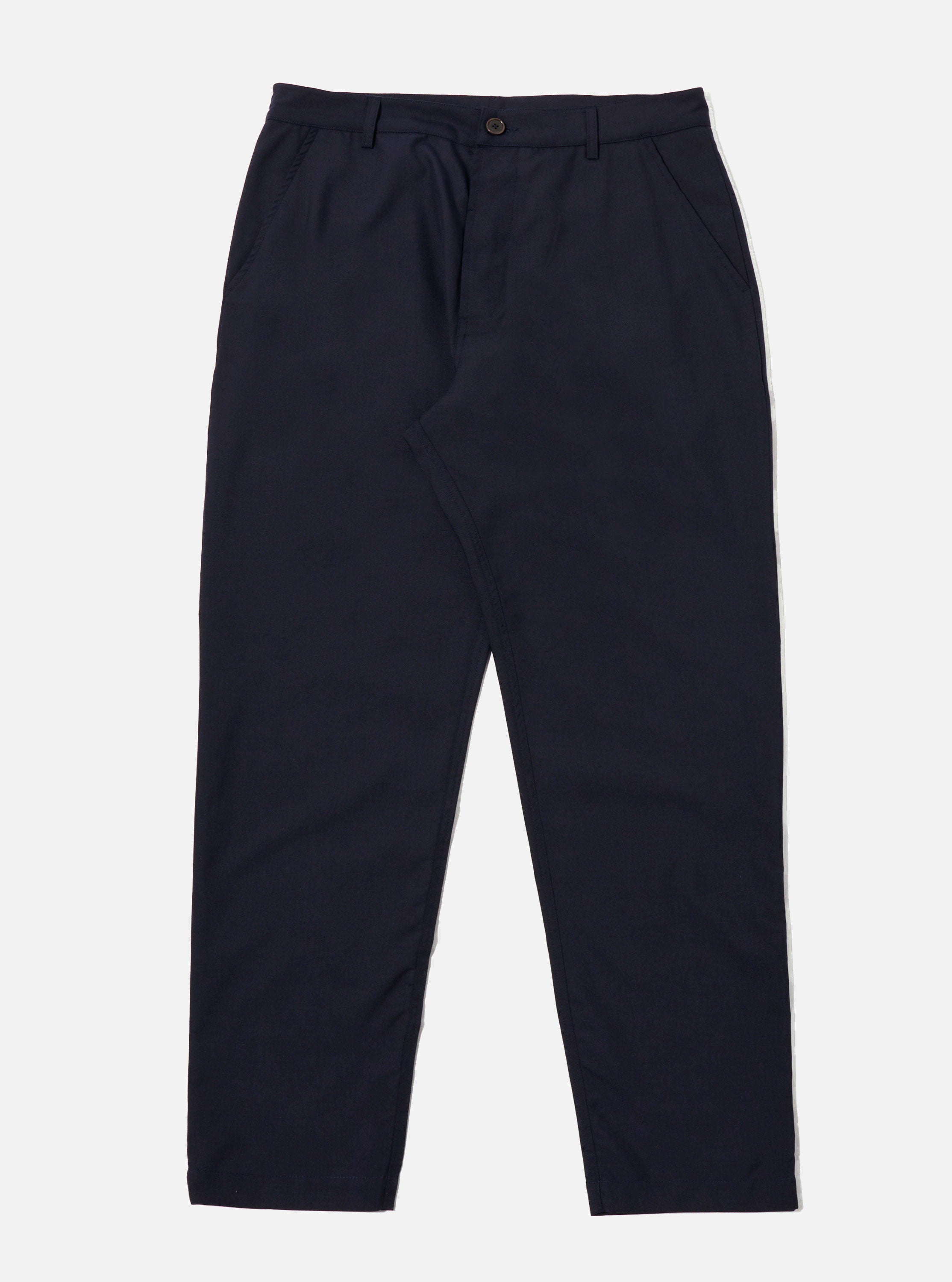 Men's Navy Tropical Suiting Military Chino – Universal Works