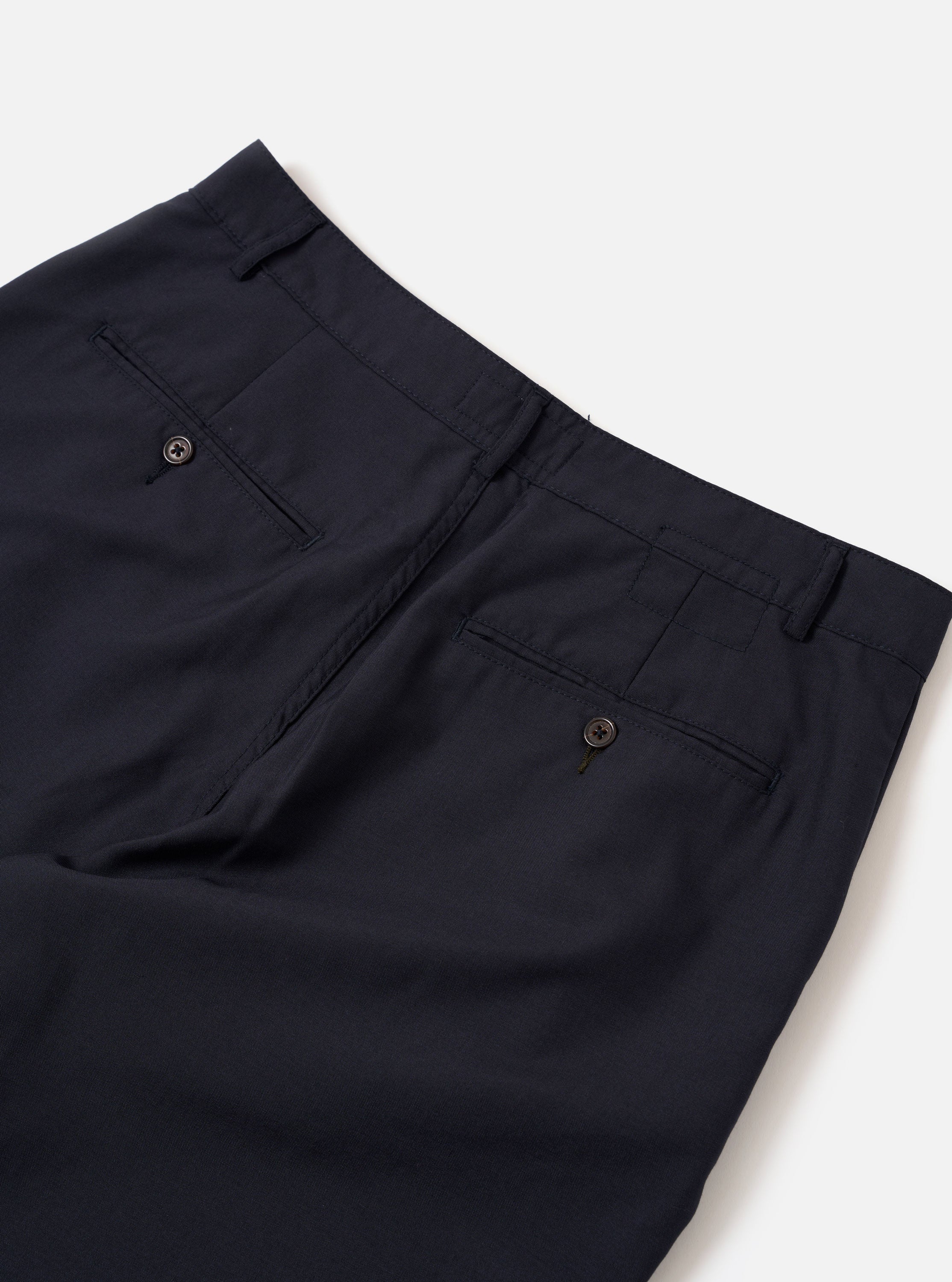 Men's Navy Tropical Suiting Military Chino – Universal Works