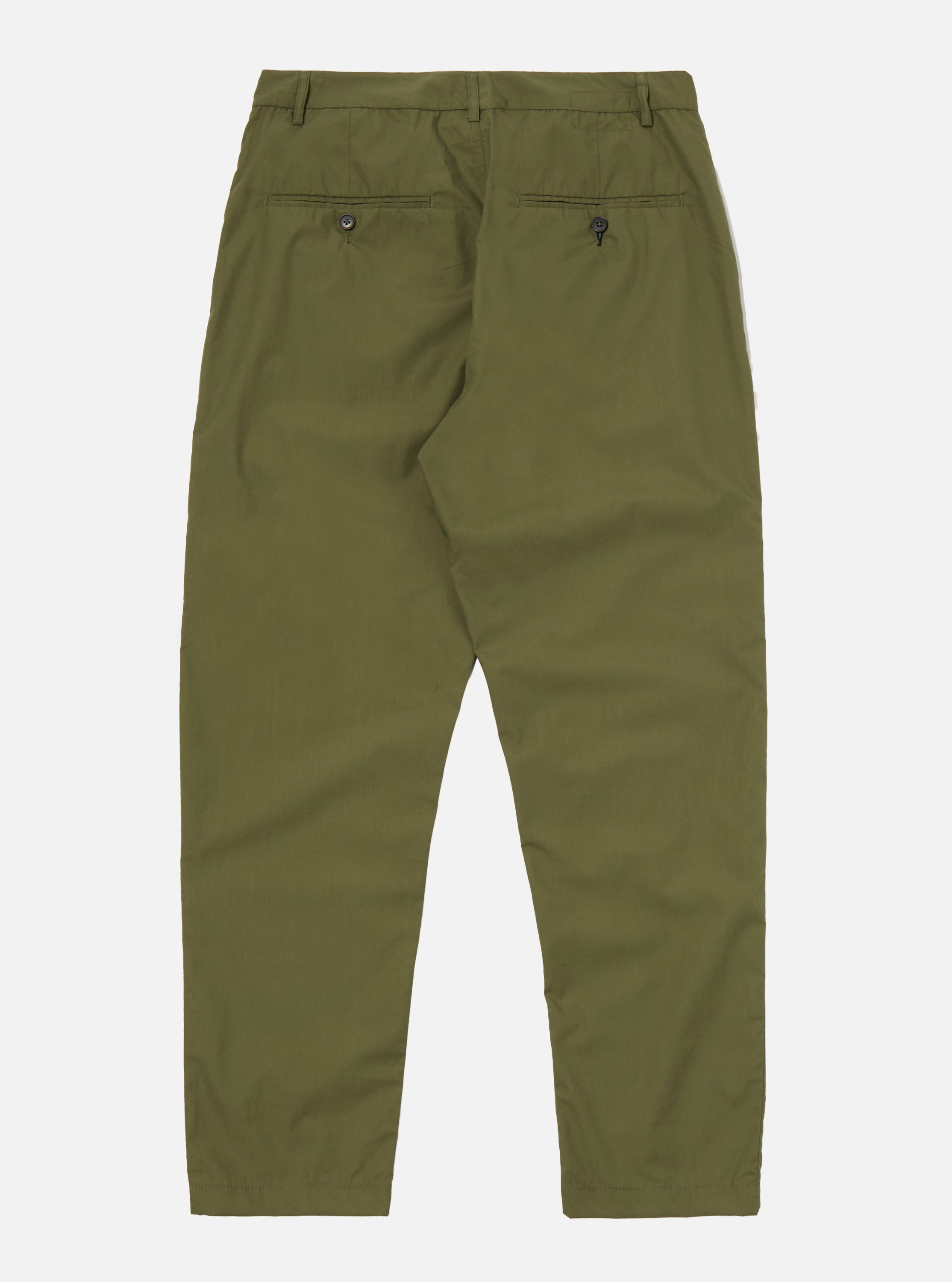 Men's Green Recycled Polytech Military Chino – Universal Works