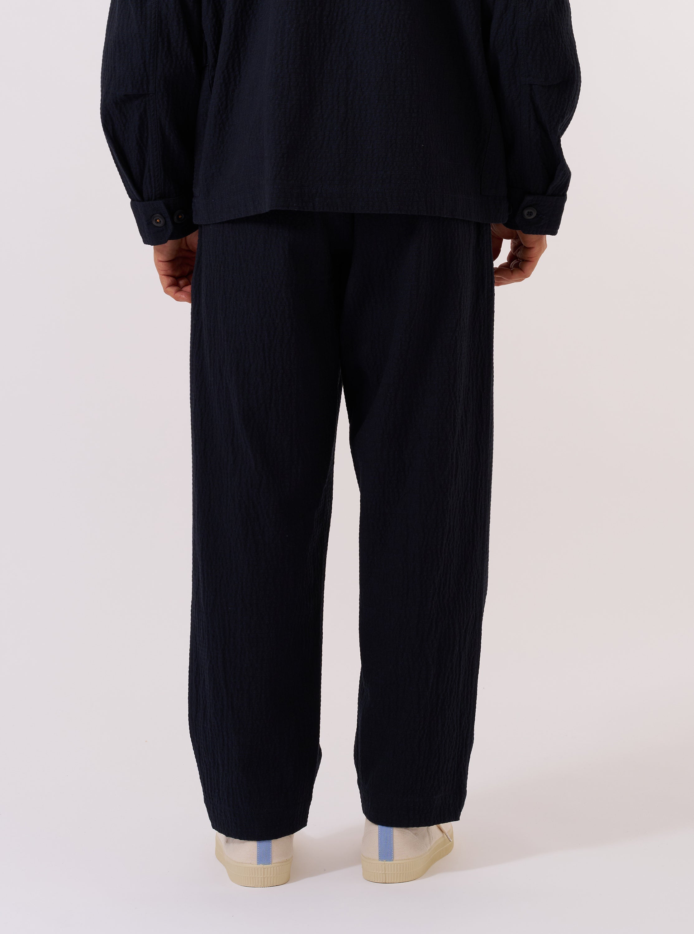Men's Dark Navy Ospina Cotton Oxford Pant – Universal Works