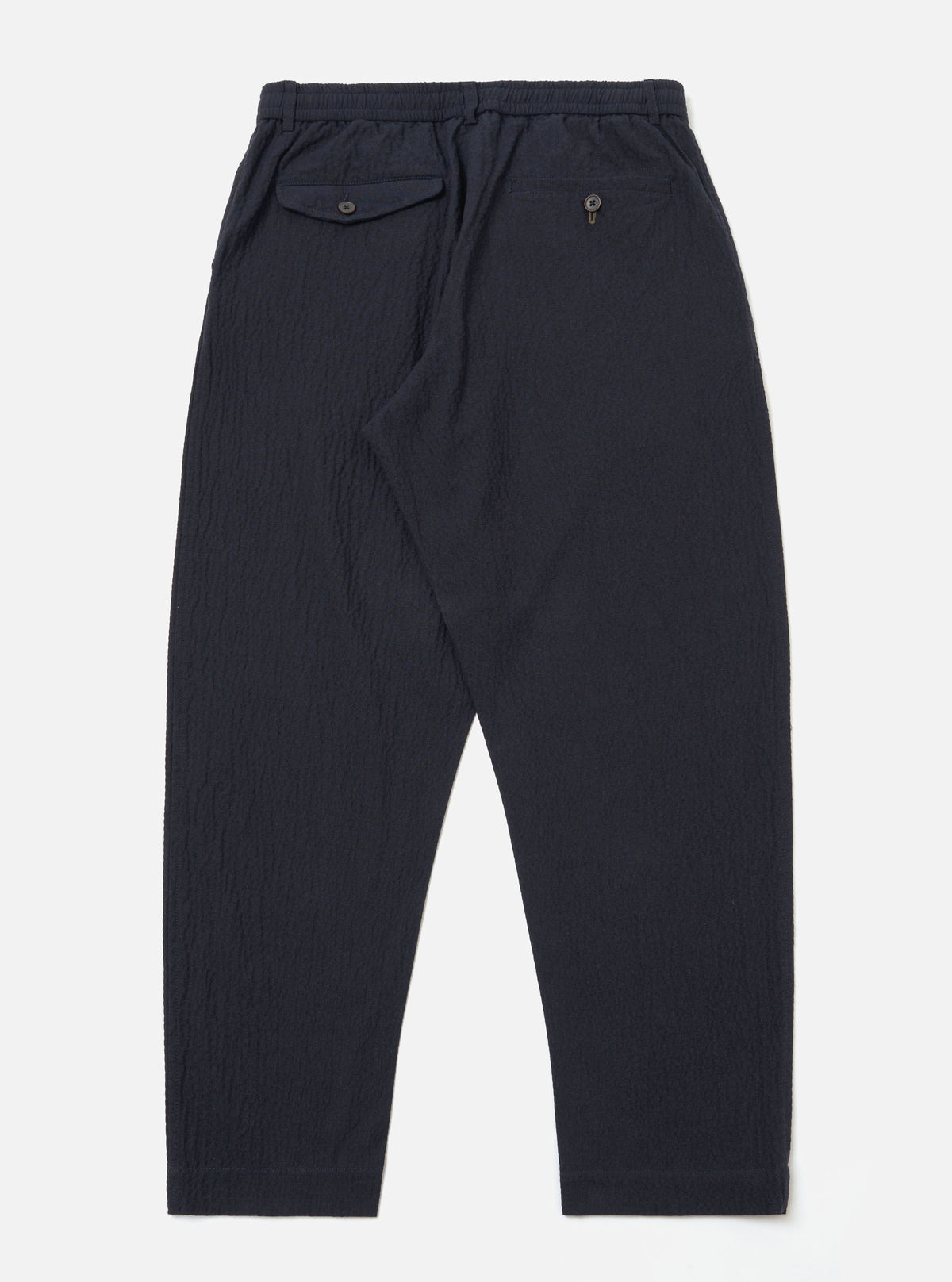 Dark Navy Ospina Cotton Oxford Pant
