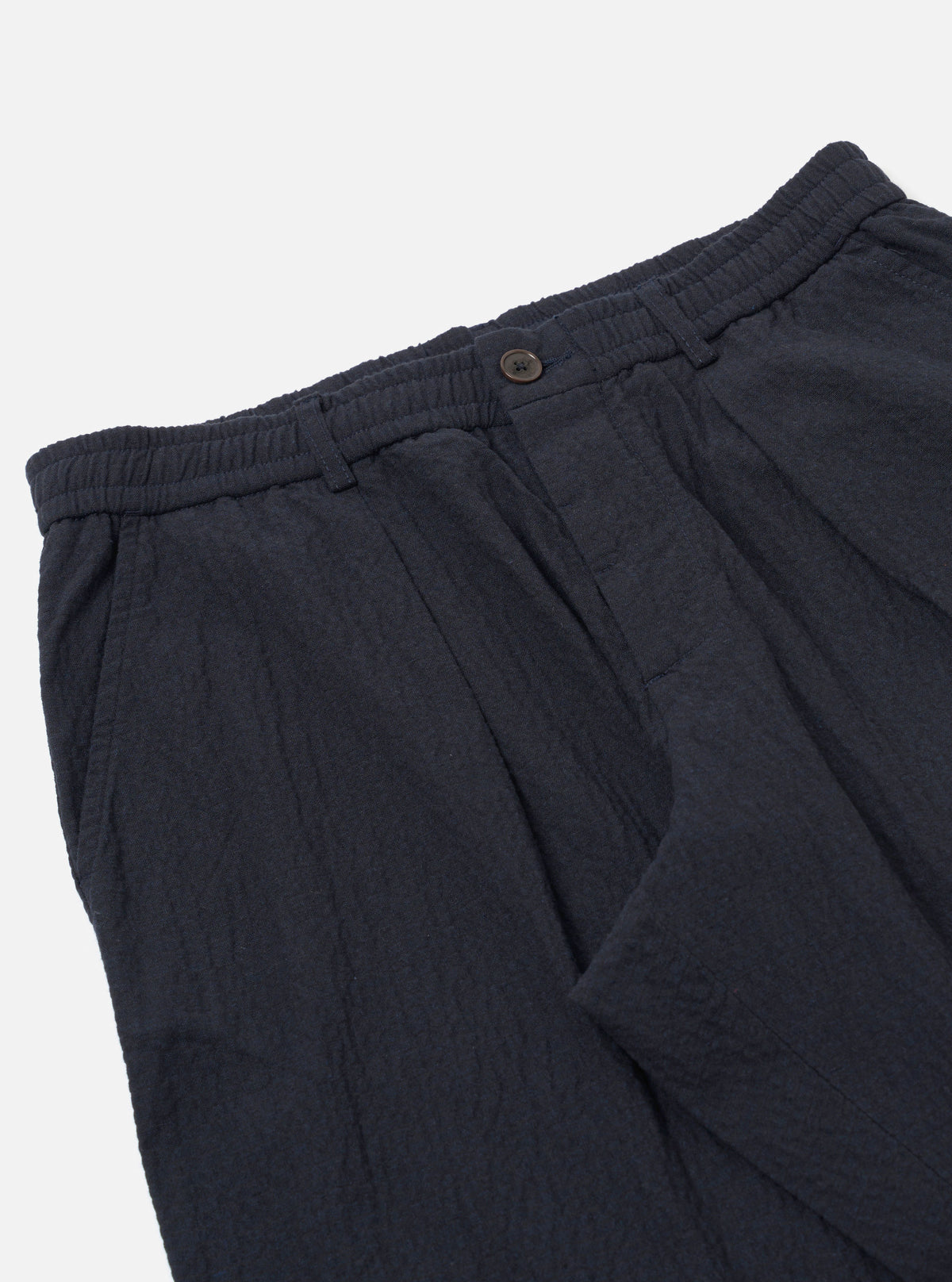 Dark Navy Ospina Cotton Oxford Pant