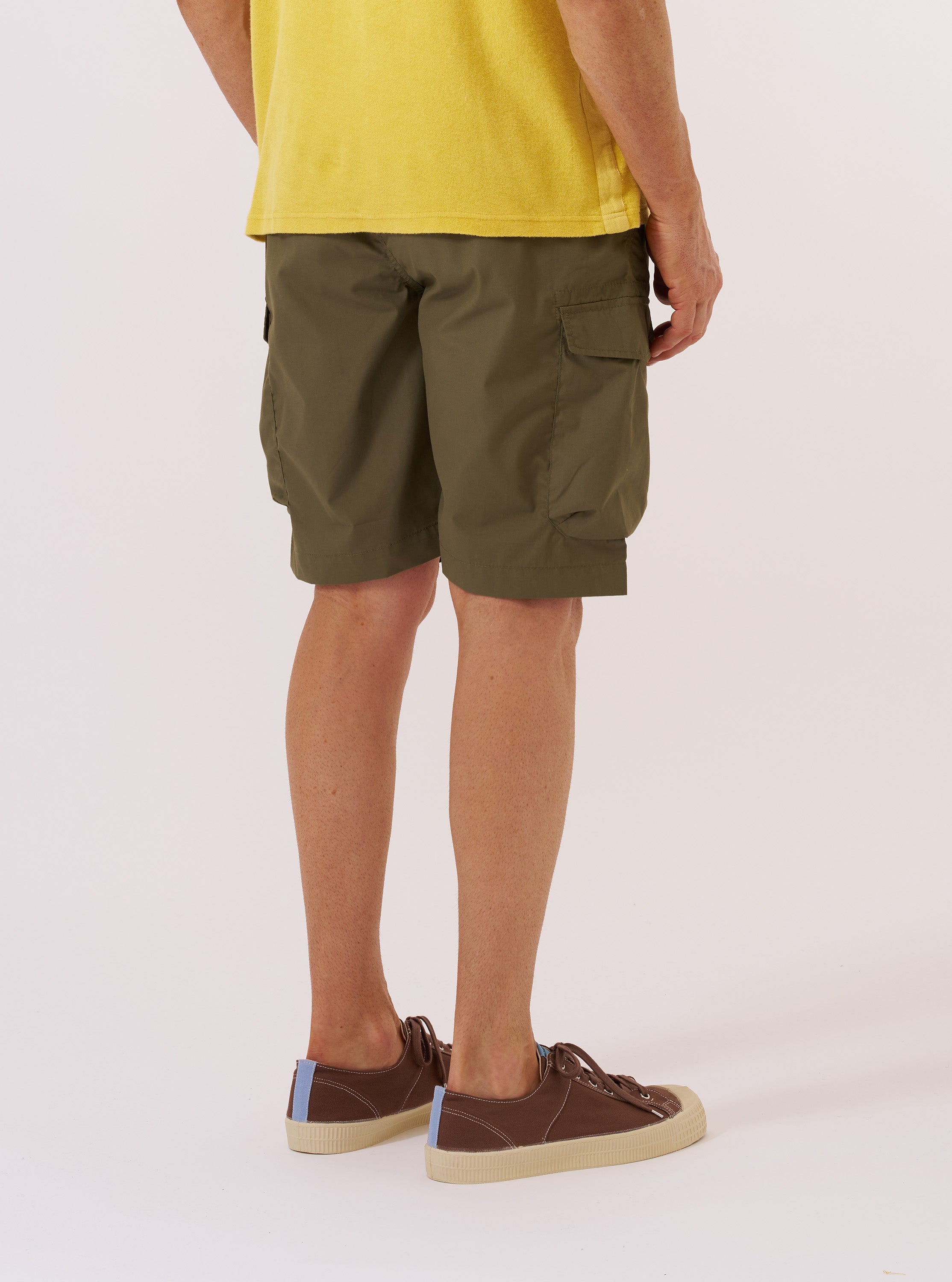 Men's Green Recycled Polytech Parachute Short – Universal Works