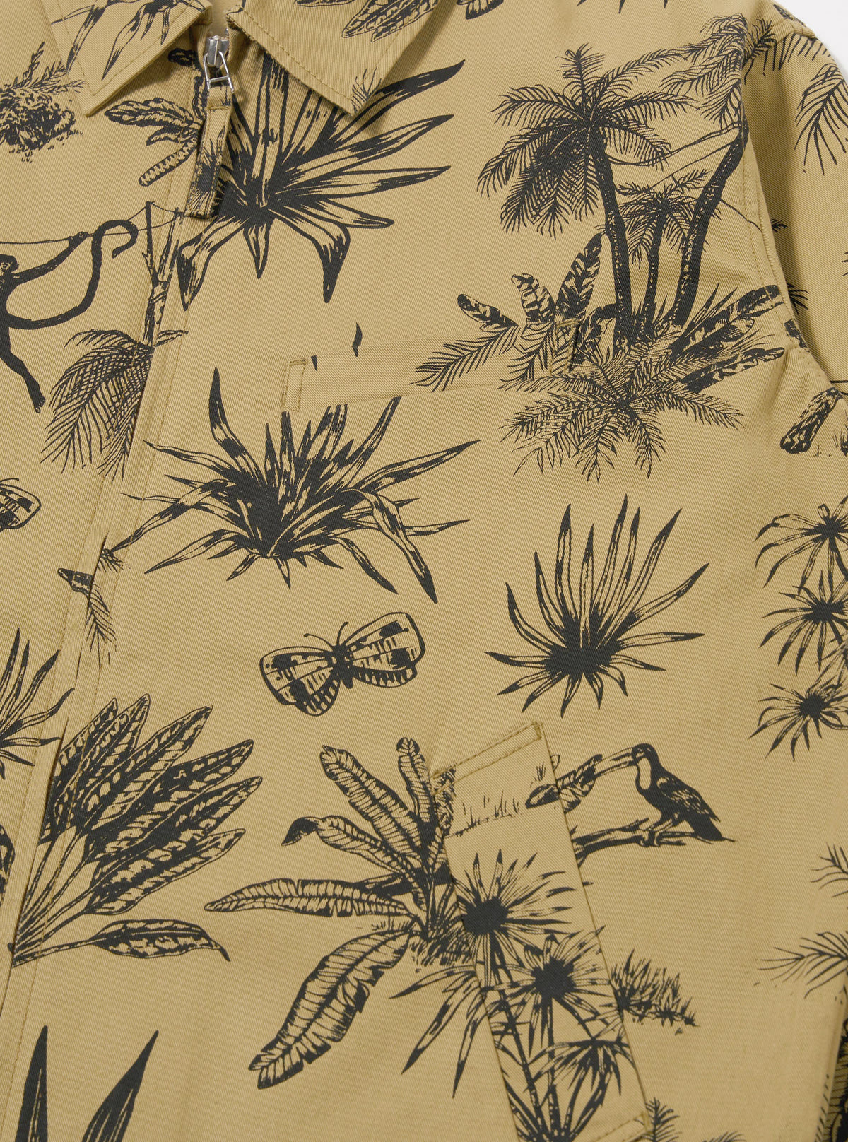 Sand Jungle Toile Twill Windcheater Jacket