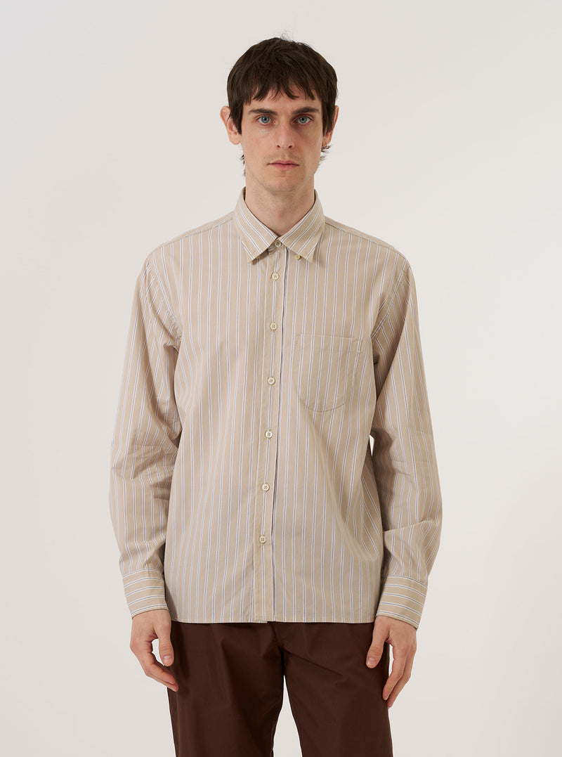 Sand Urban Stripe Lazy Day Shirt