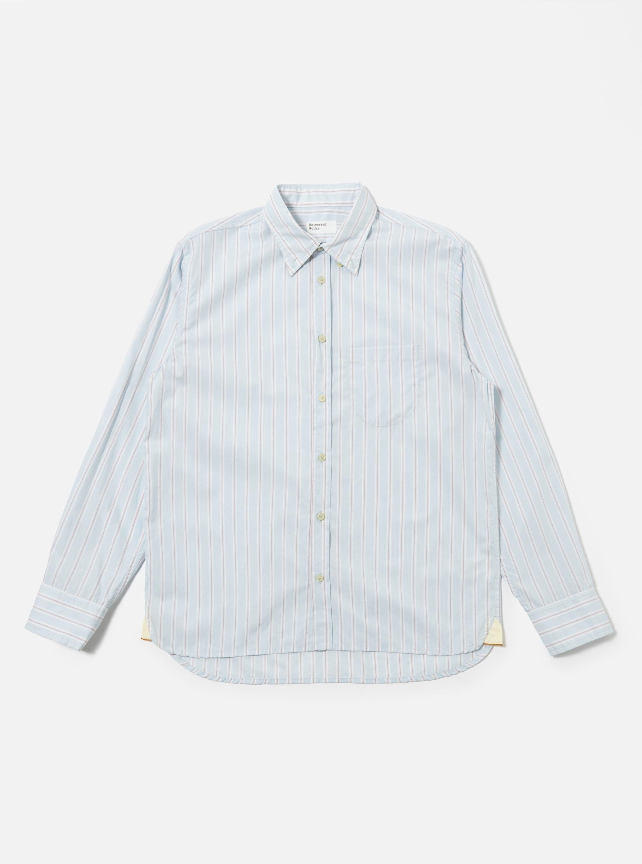 Men's Sky Urban Stripe Lazy Day Shirt – Universal Works