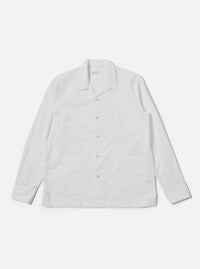 White Poplin Dwight Overshirt