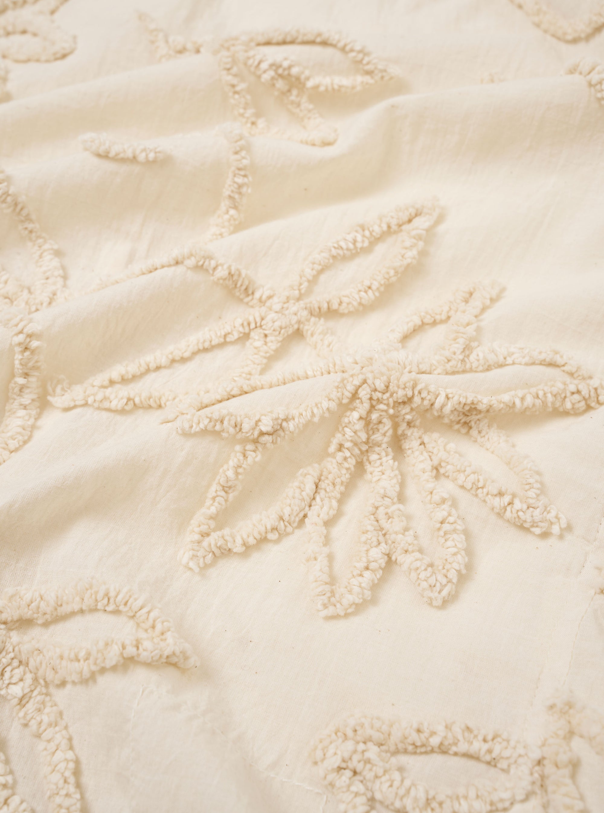 Ecru 3D Flower Road Shirt