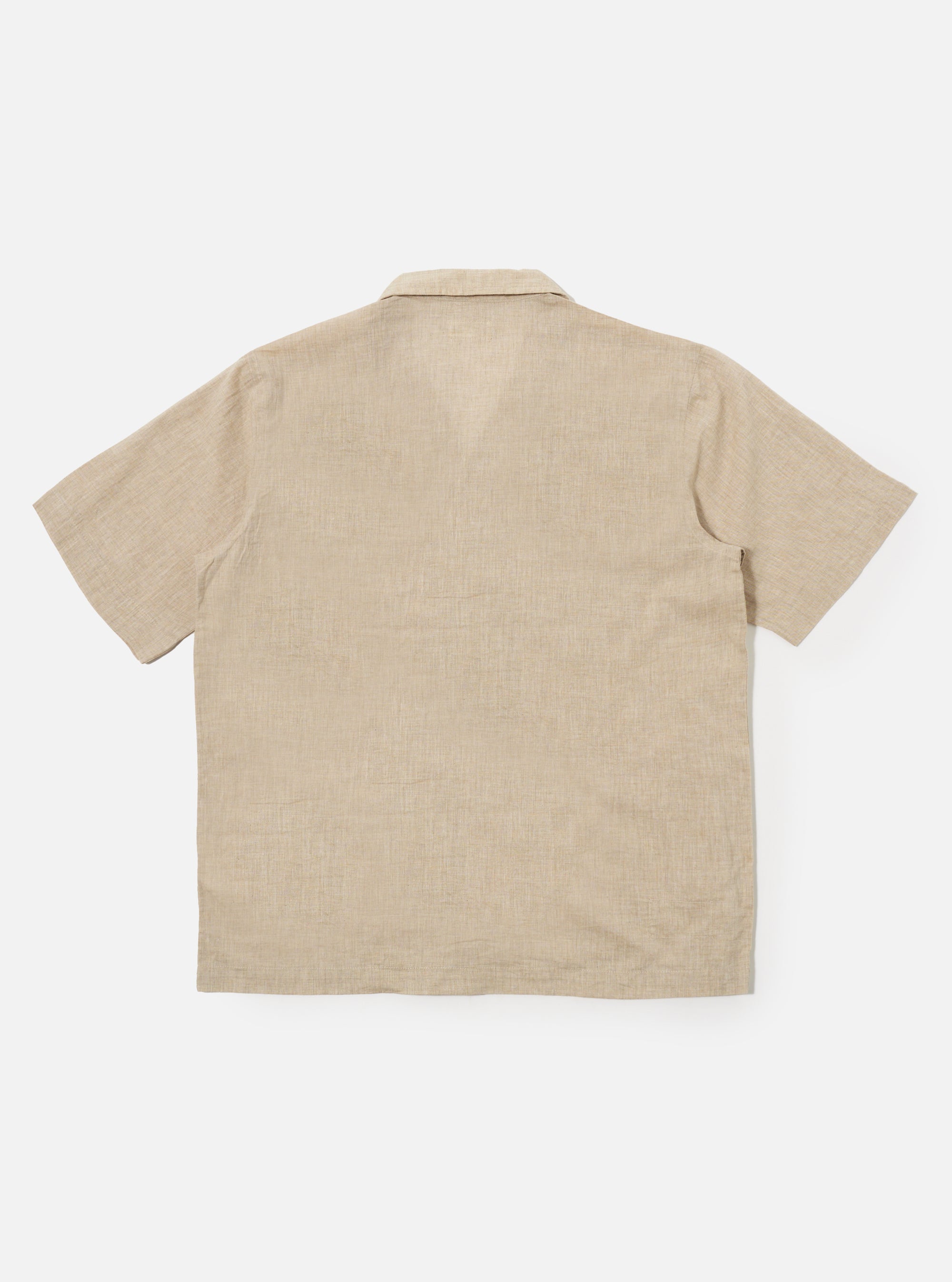 Beige Fine Organic Cotton Sal Road Shirt