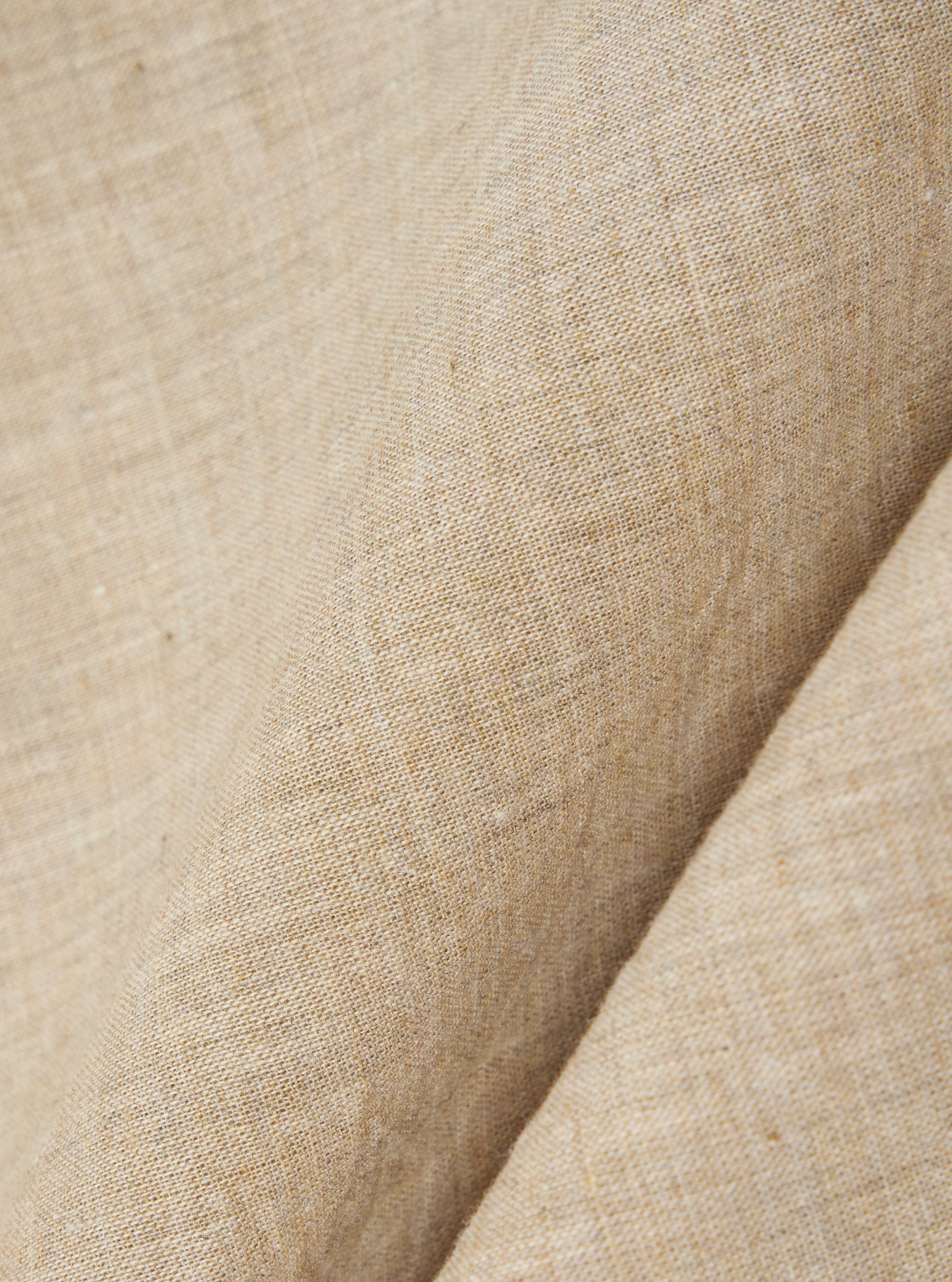 Beige Fine Organic Cotton Sal Road Shirt