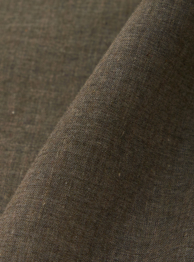 Brown Fine Organic Cotton Sal Road Shirt