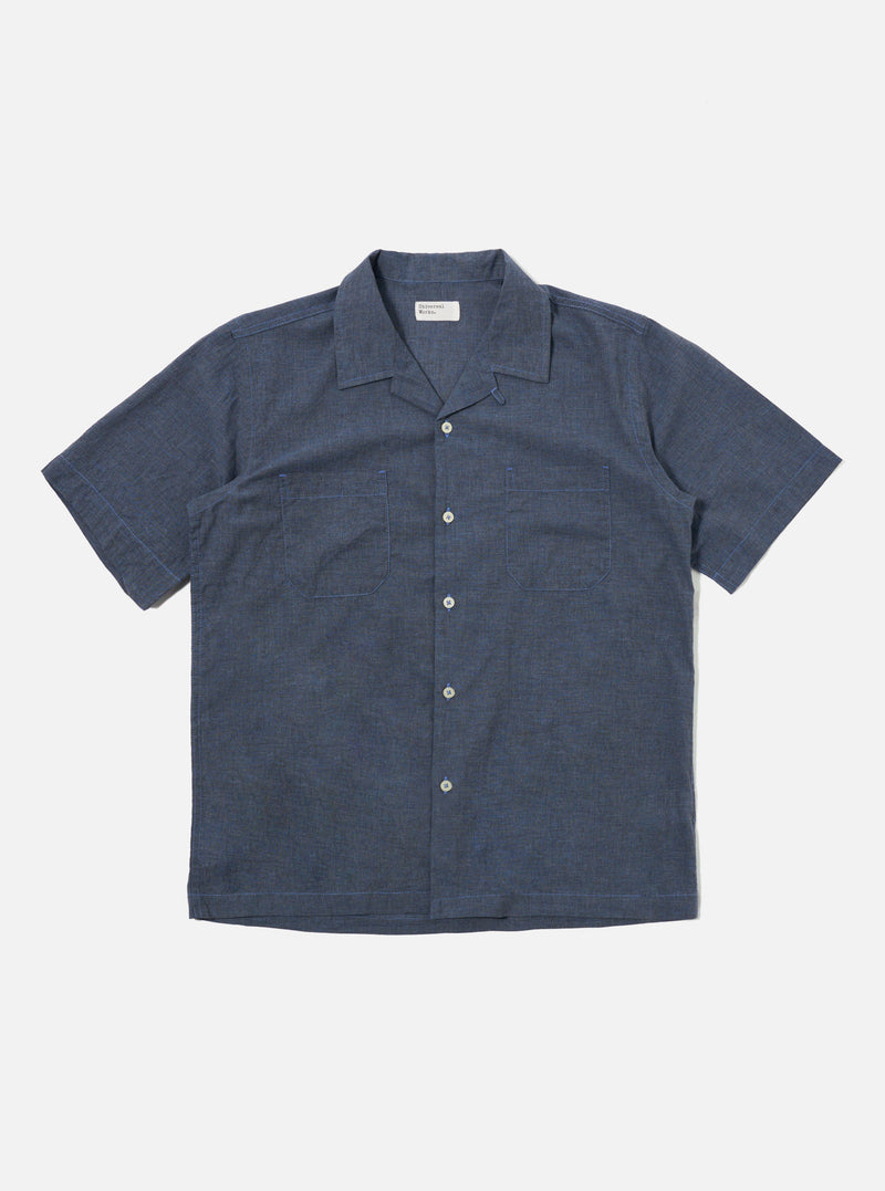 Indigo Fine Organic Cotton Sal Road Shirt
