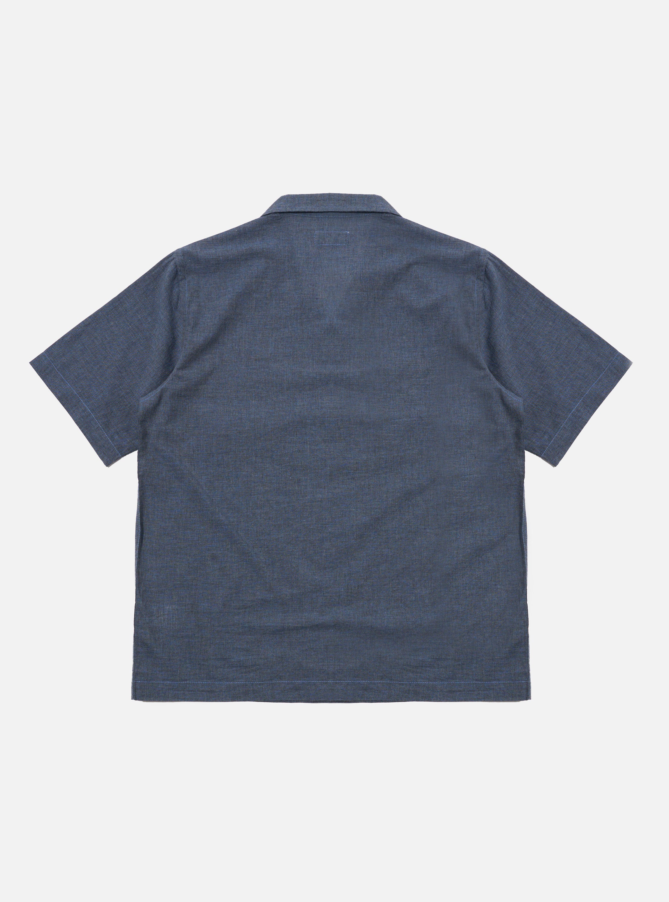 Men's Indigo Fine Organic Cotton Sal Road Shirt – Universal Works
