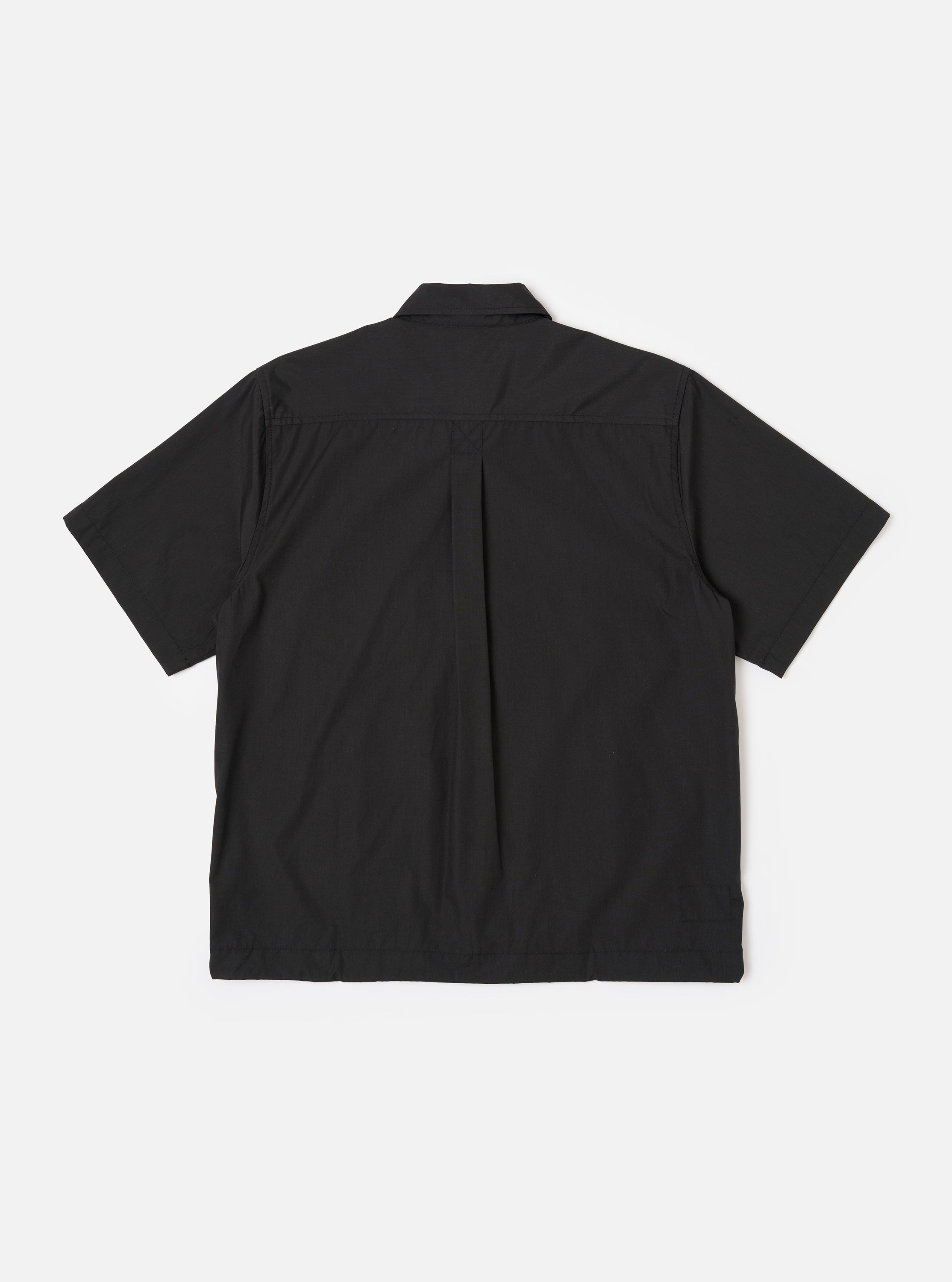 Men's Black Recycled Poly Tech Z Tech Overshirt – Universal Works