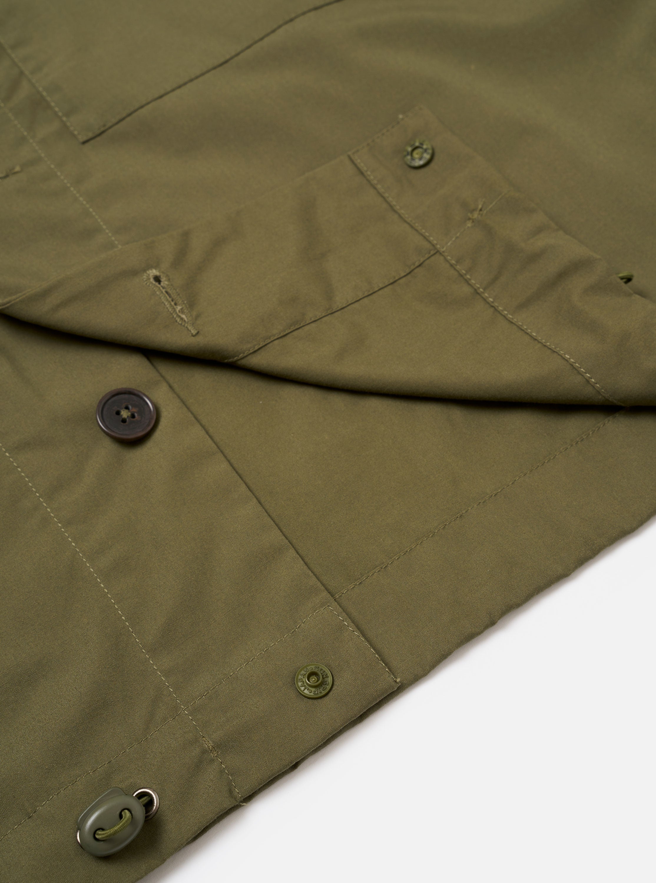Men's Green Recycled Polytech Z Tech Overshirt – Universal Works