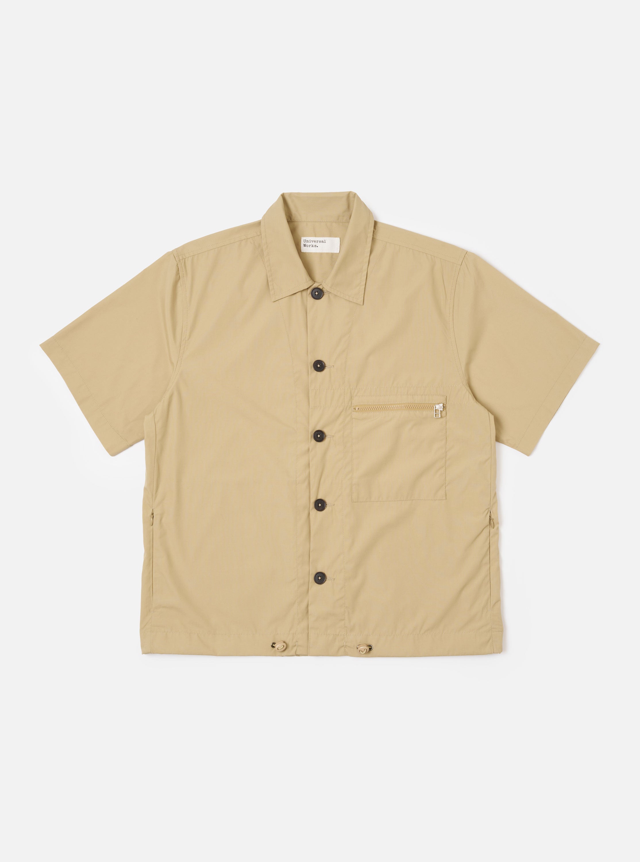 Men's Sand Recycled Poly Tech Z Tech Overshirt – Universal Works