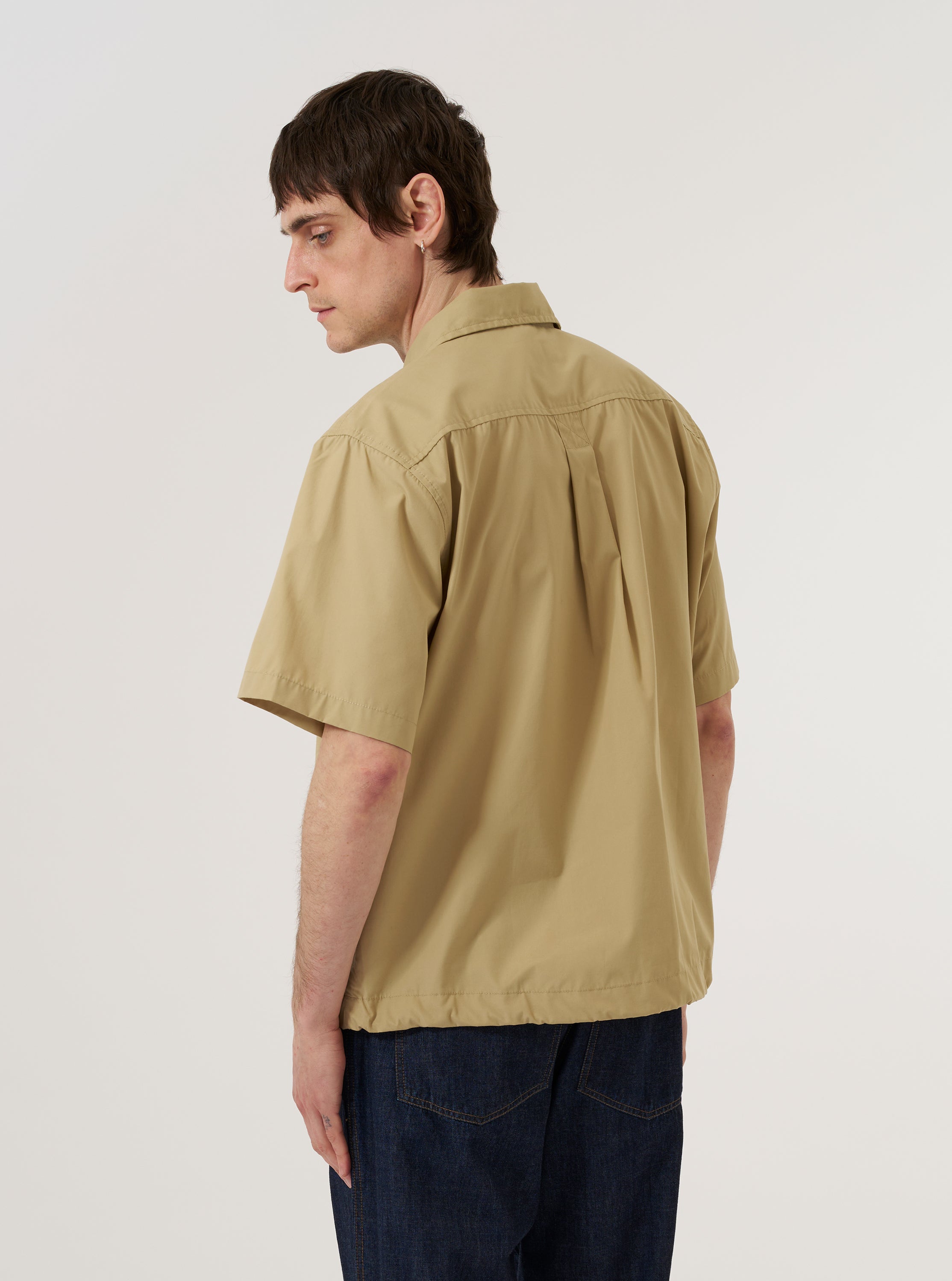 Men's Sand Recycled Poly Tech Z Tech Overshirt – Universal Works