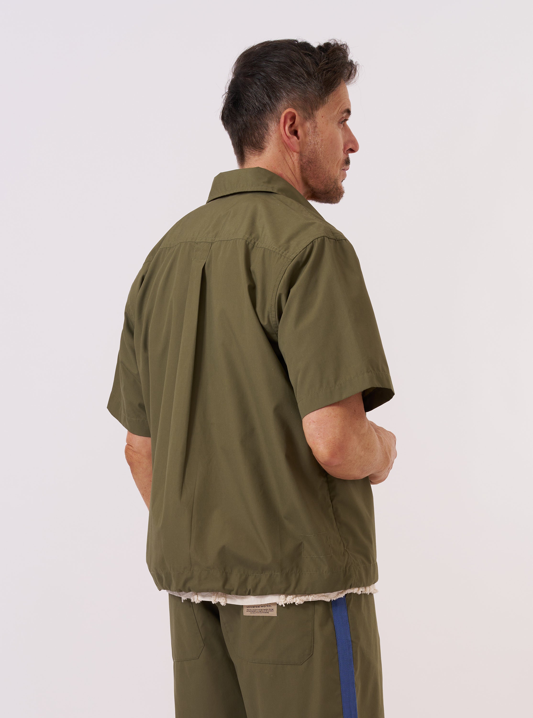 Men's Green Recycled Polytech Z Tech Overshirt – Universal Works